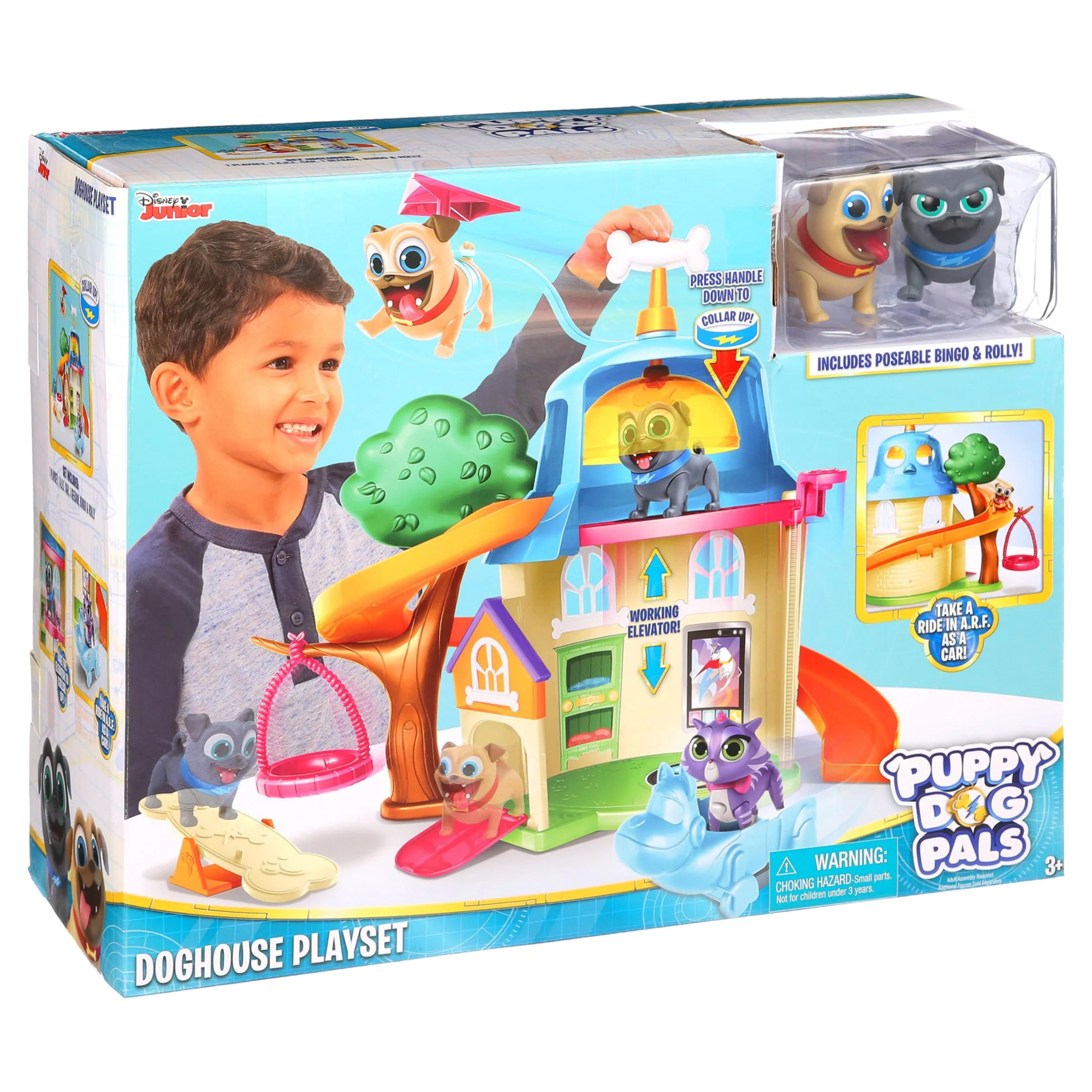 Puppy Dog Pals Doghouse Playset, Officially Licensed Kids Toys for Ages 3 Up, Gifts and Presents