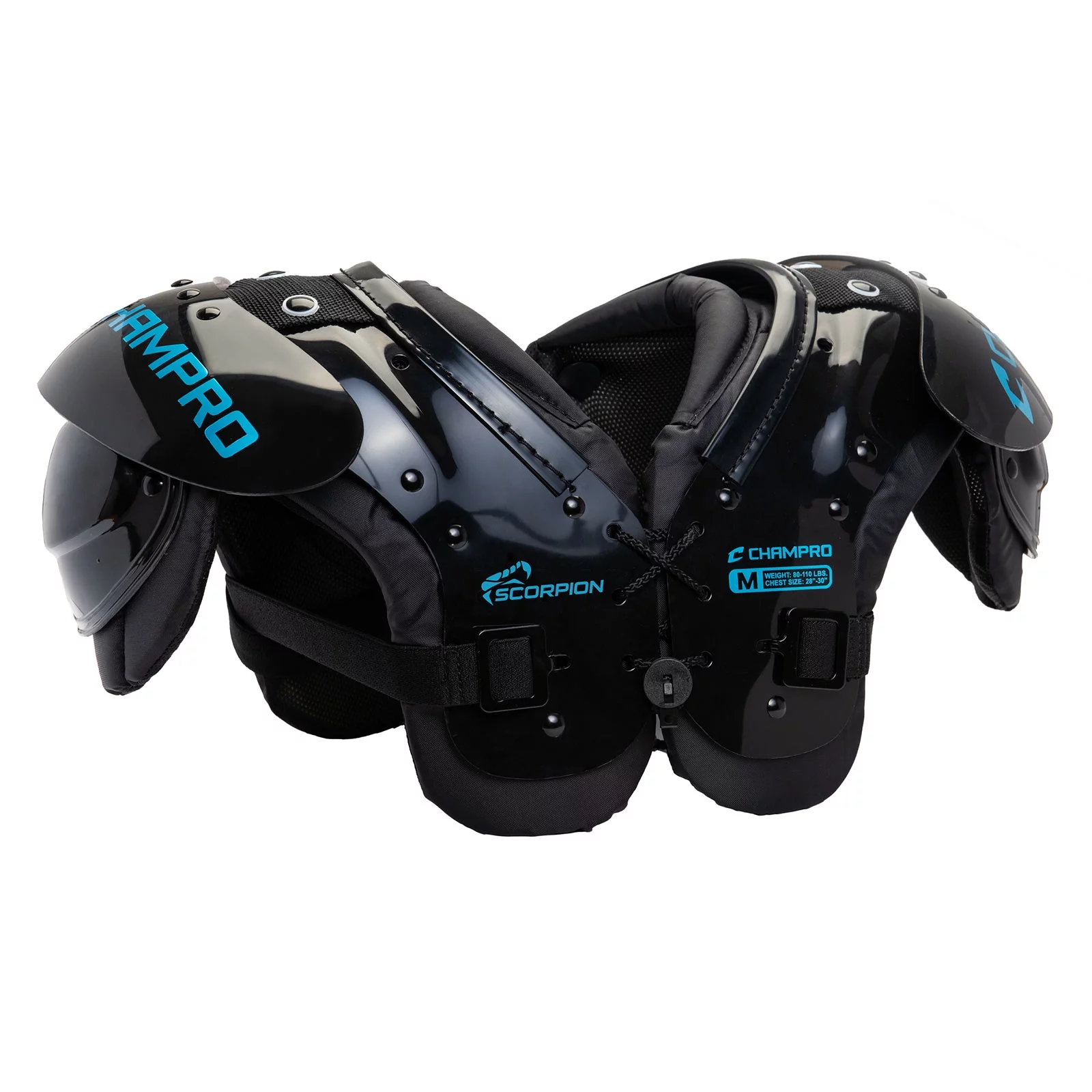 Champro Youth Scorpion Shoulder Pad, 2X-Small