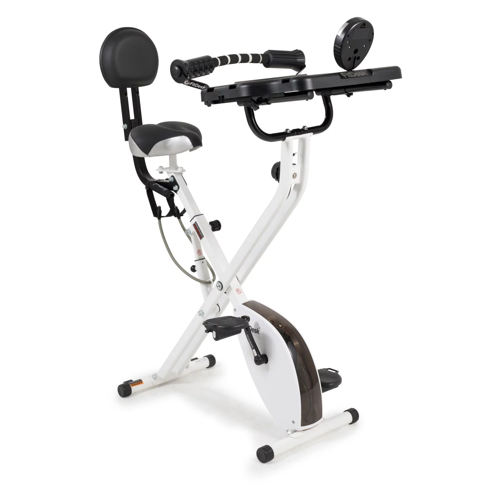 FitDesk v3.0 Exercise Bike Desk with Tablet Holder