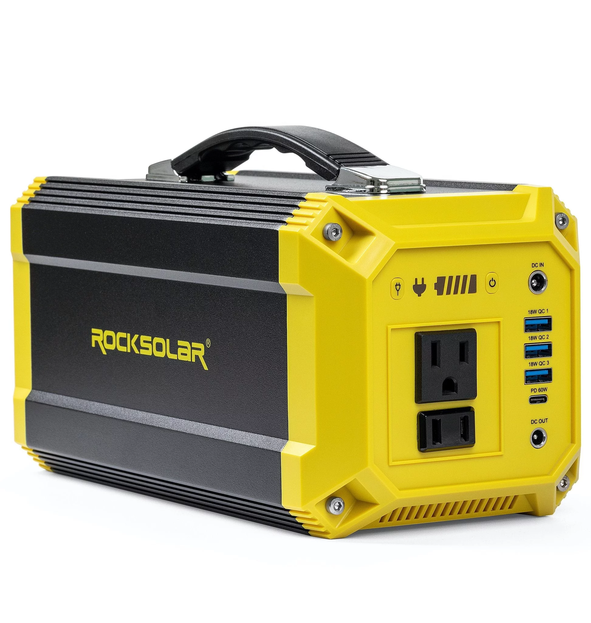 ROCKSOLAR Utility Portable Power Station for Tools and Electronics, 300W