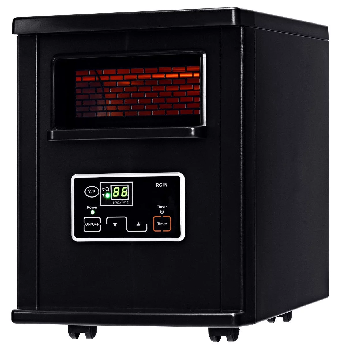 Costway 1500W Electric Portable Infrared Quartz Space Heater Remote