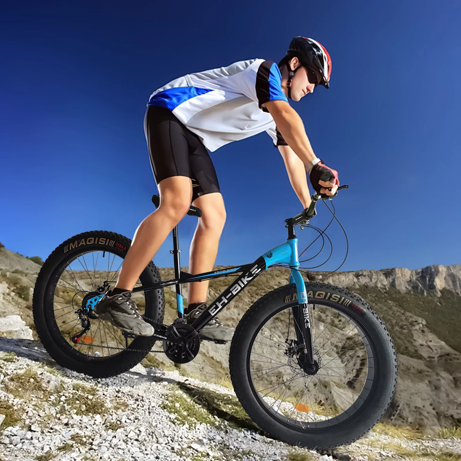 Guzom Adult Mountain Bikes- Mountain Bike 26-inch Outdoor Sports, 21-Speed , Suitable for Men and Women