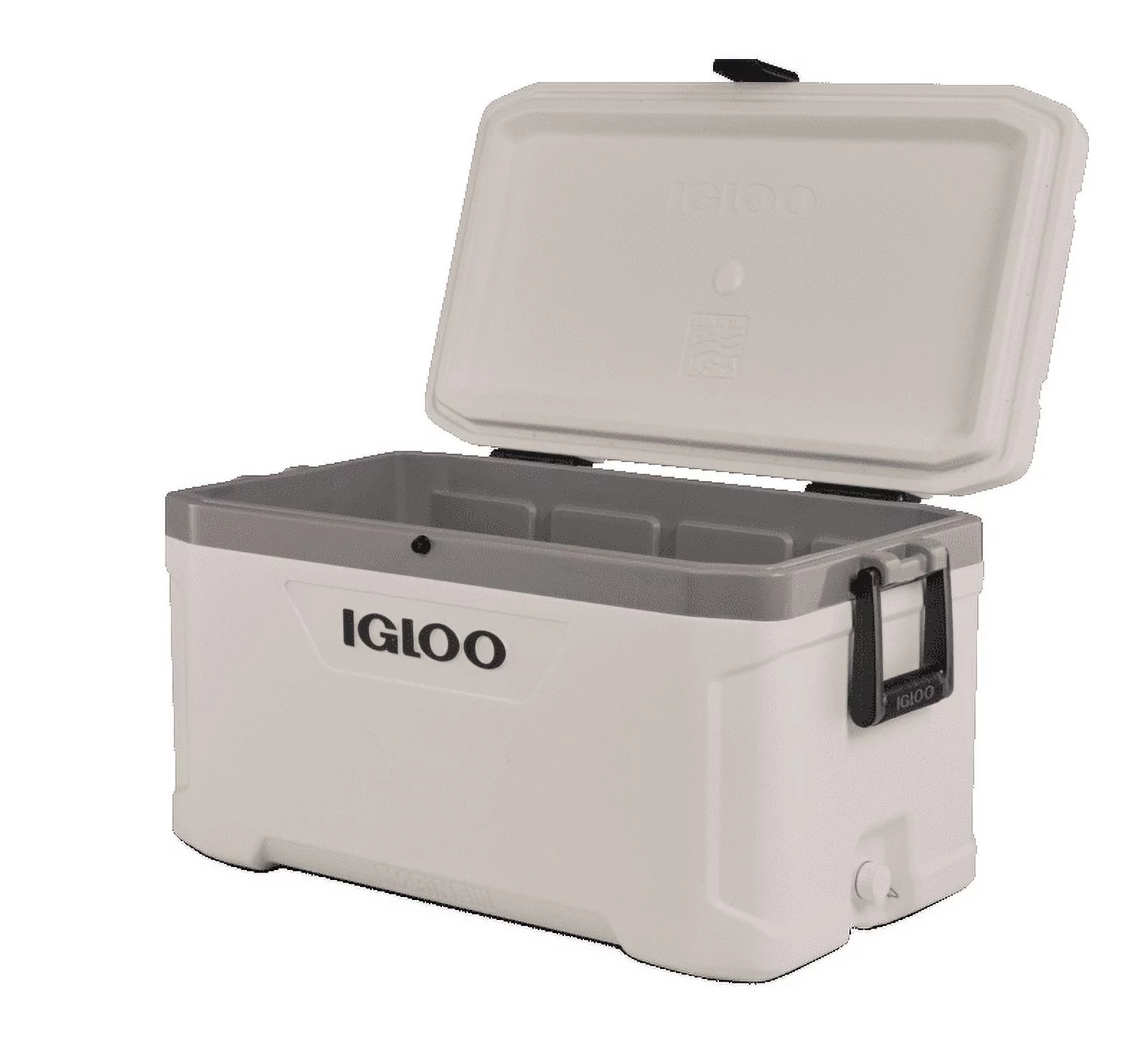 Igloo 70 QT.  Latitude Marine Ultra Cooler, White and Moonscape (29″x 16″x 16″)