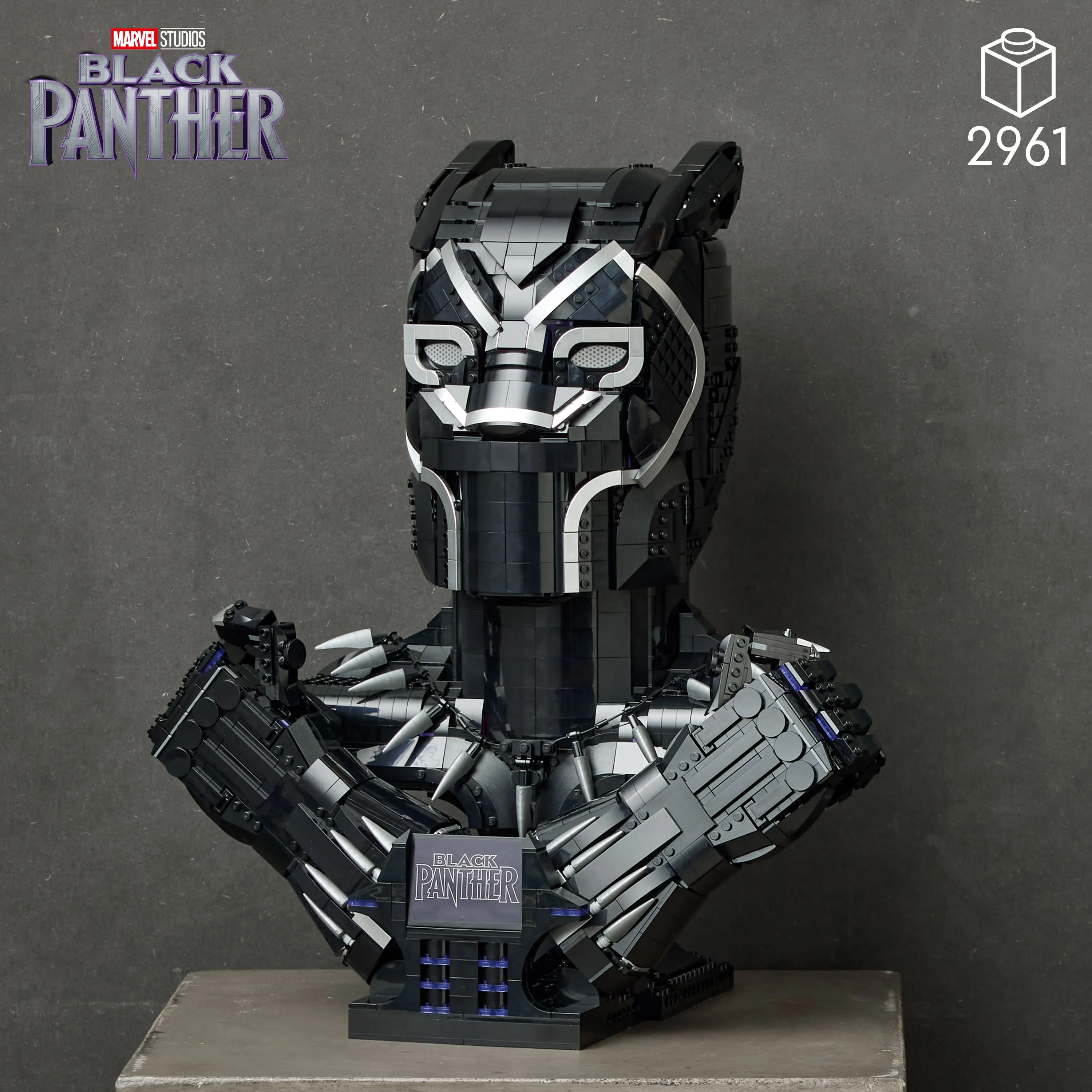 LEGO Marvel Black Panther, King T’Challa Model Building Kit 76215 Wakanda Forever Memorabilia