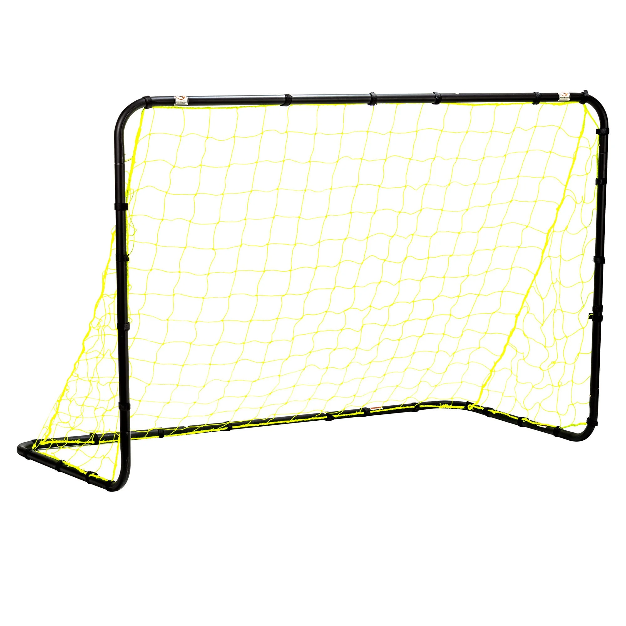 Franklin Sports Youth Mini Soccer Goal – 6′ x 4′ Steel Kids Goal – Black