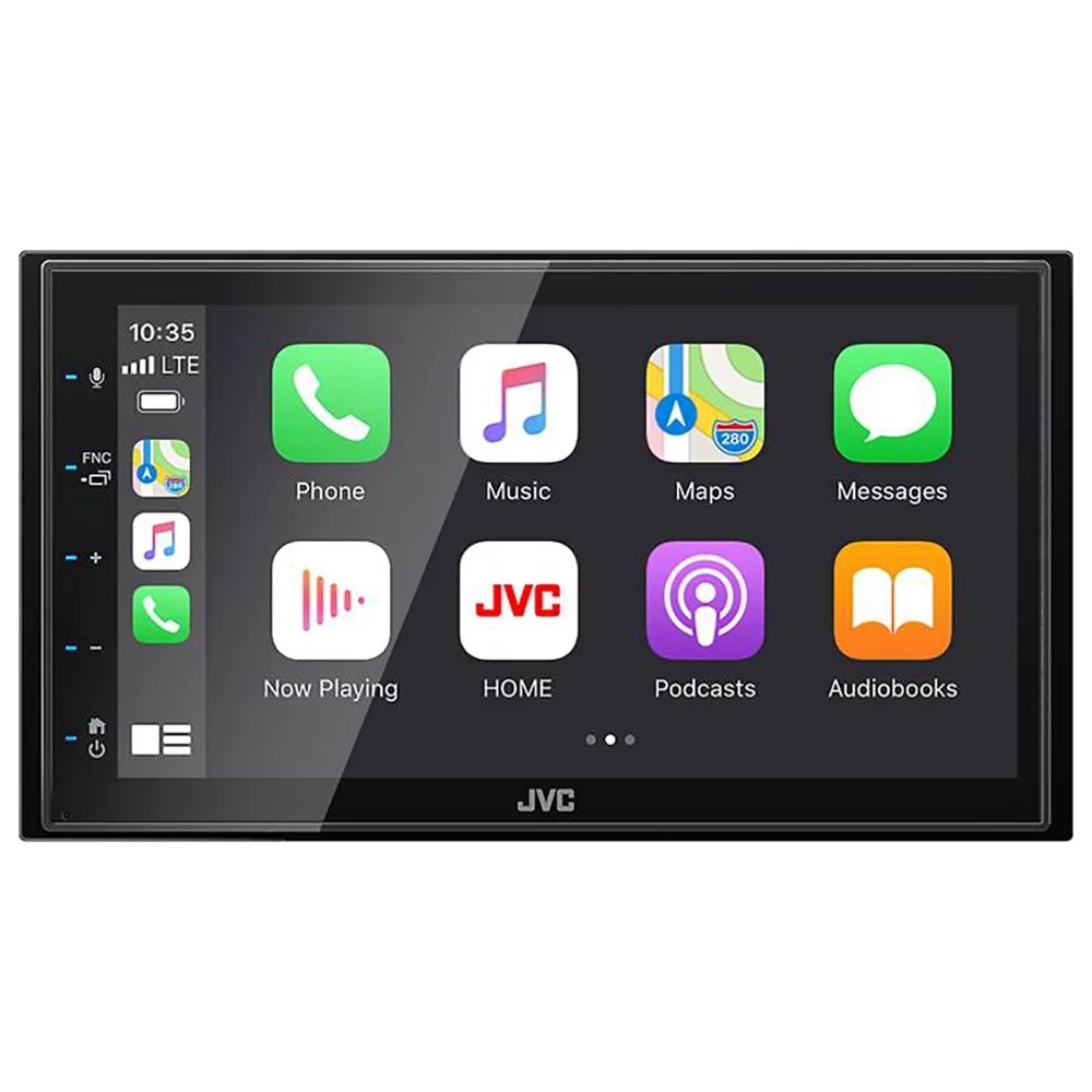 New JVC KW-M56BT 6.8 Inch Digital Multimedia Receiver with License Plate Camera