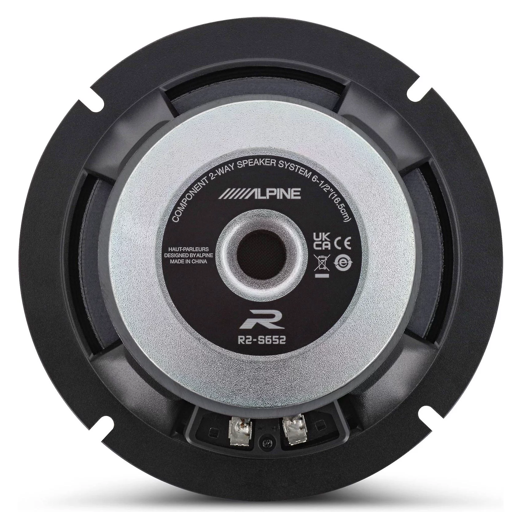 (2) Pairs Alpine R2-S652 6.5″ 2-Way Component Car Audio Speakers High-Resolution