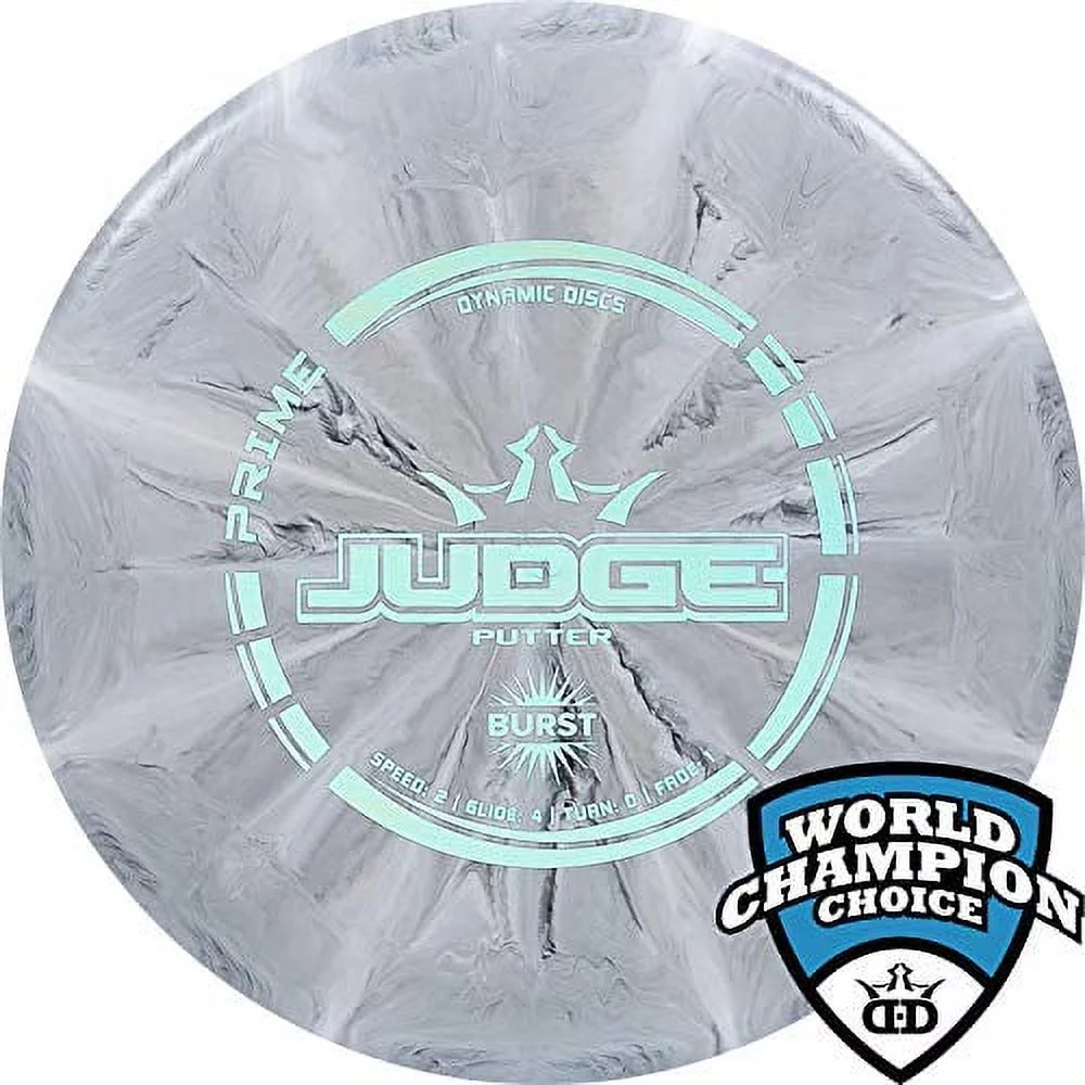 Dynamic Discs Judge Disc Golf Putter Five Pack | Prime Burst Judge Disc Golf Putter Pack | Frisbee Golf Putter Pack | 170 Grams and Above | Disc Color and Stamp Will Vary