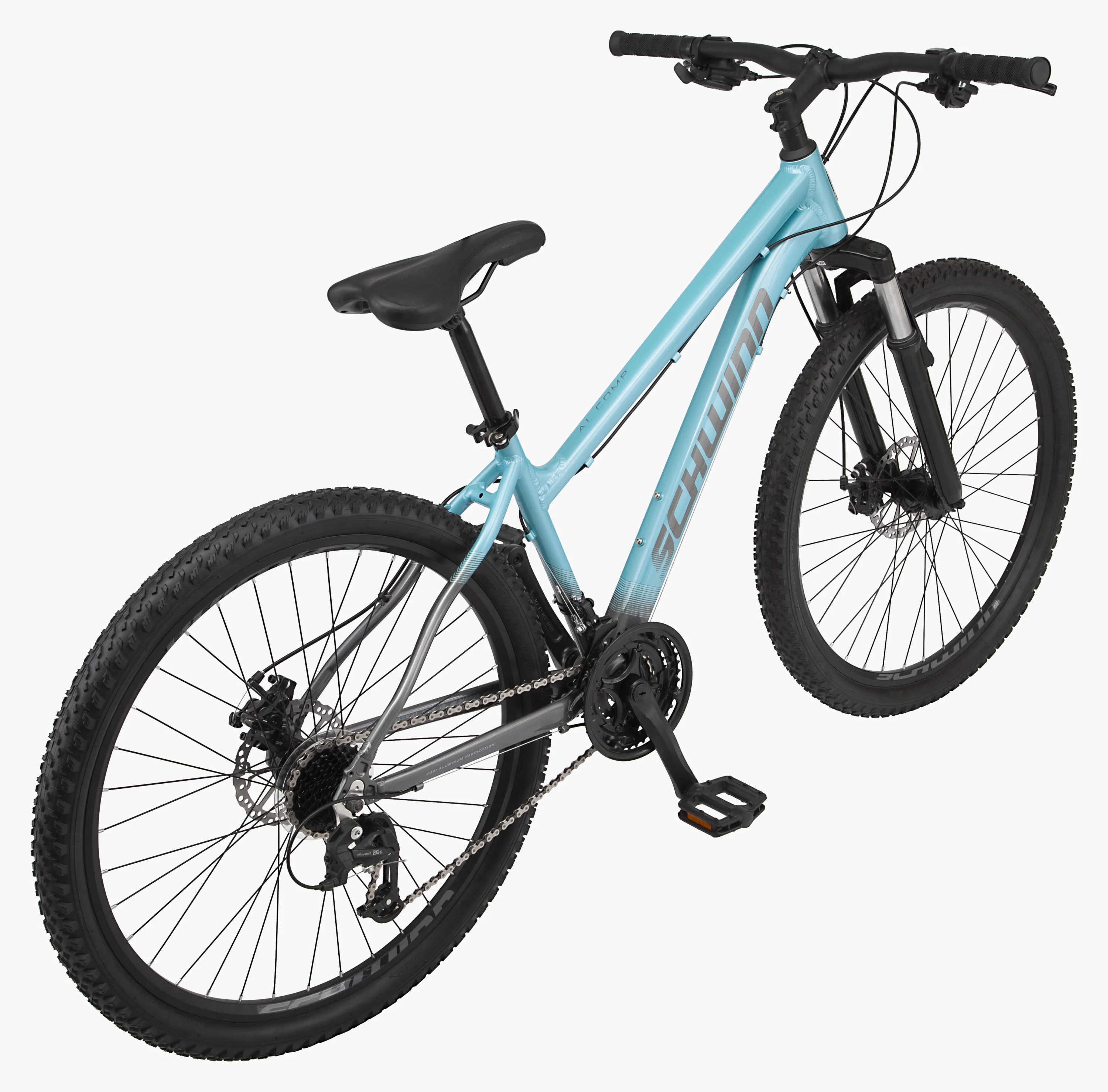 Schwinn 27.5-in. AL Comp Women’s Mountain Bike, Blue, 21 Speeds