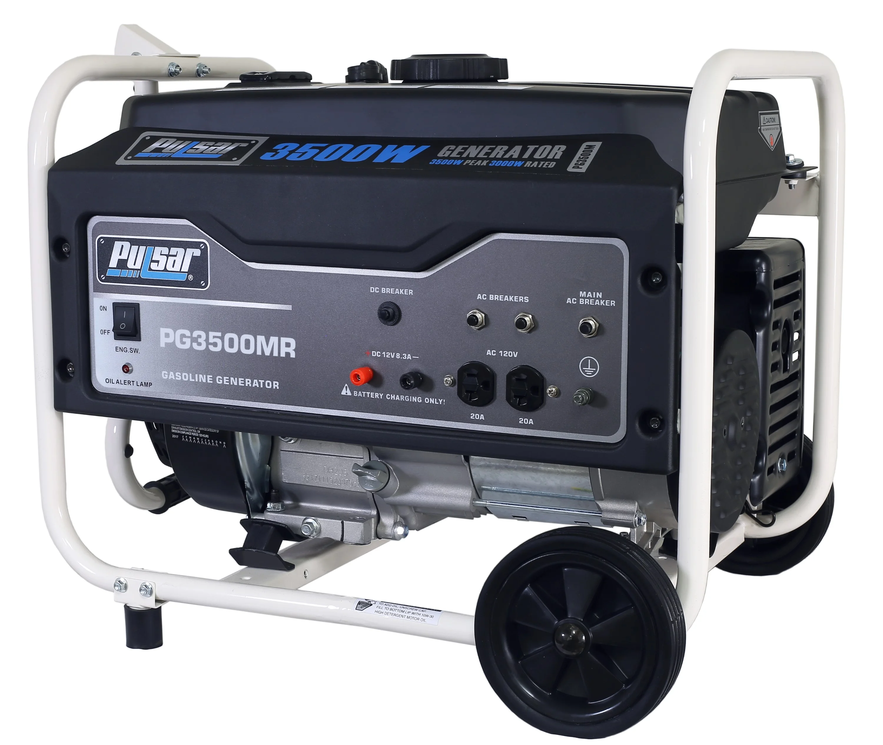 Pulsar 3500-Watt Gas Powered Portable Generator (CARB)