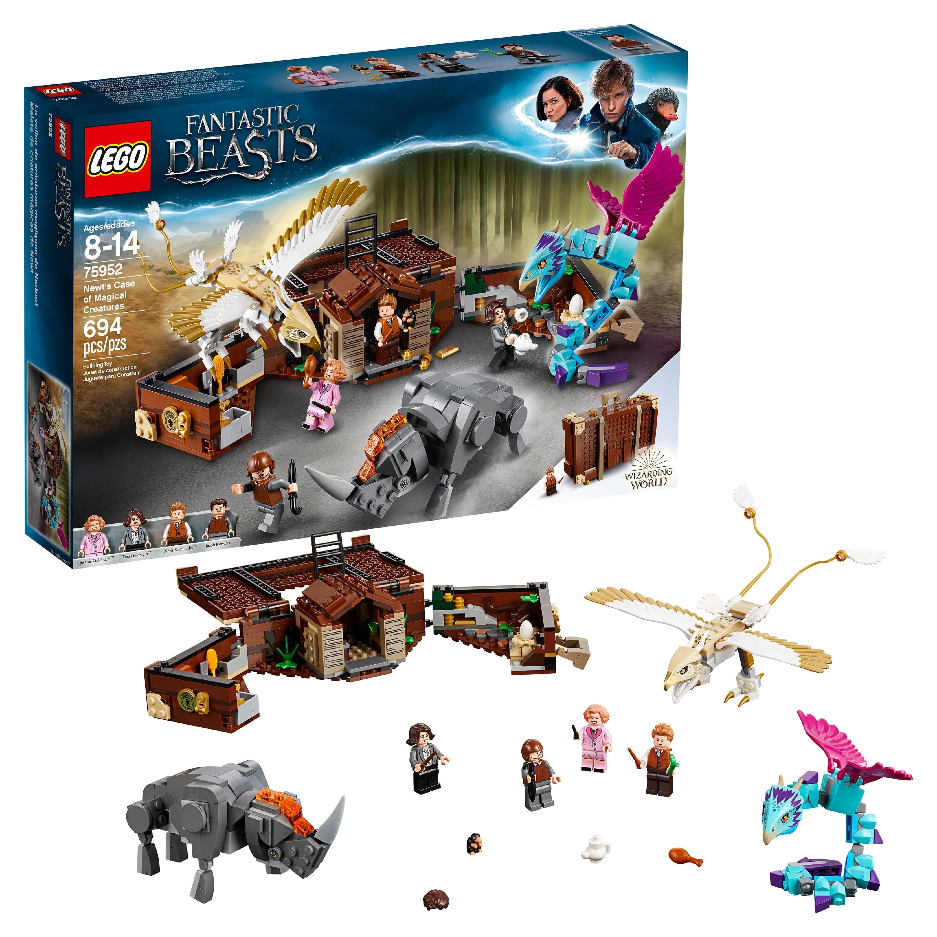 LEGO Harry Potter Newt’s Case of Magical Creatures 75952