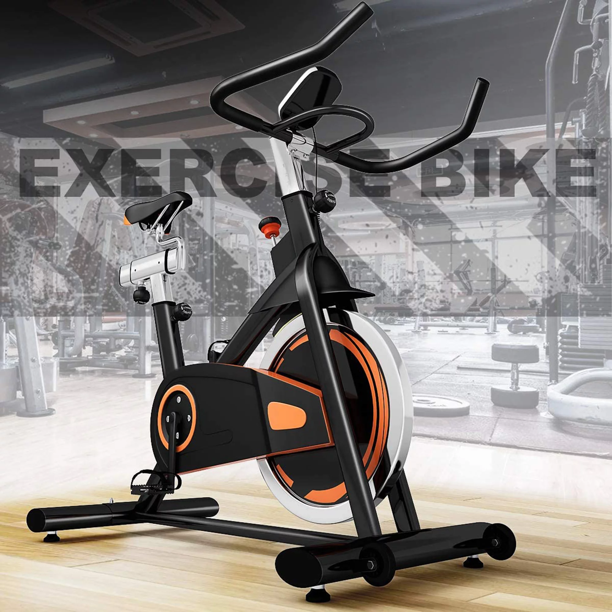 Gymax Cardio Fitness Cycling Exercise Bike Gym Workout Stationary Bicycle