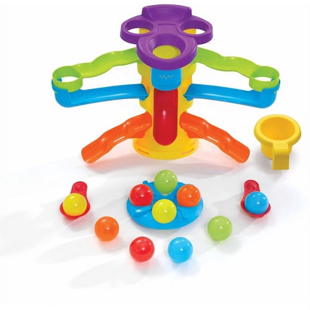 Step2 Busy Ball Green Plastic Water Table for Toddlers