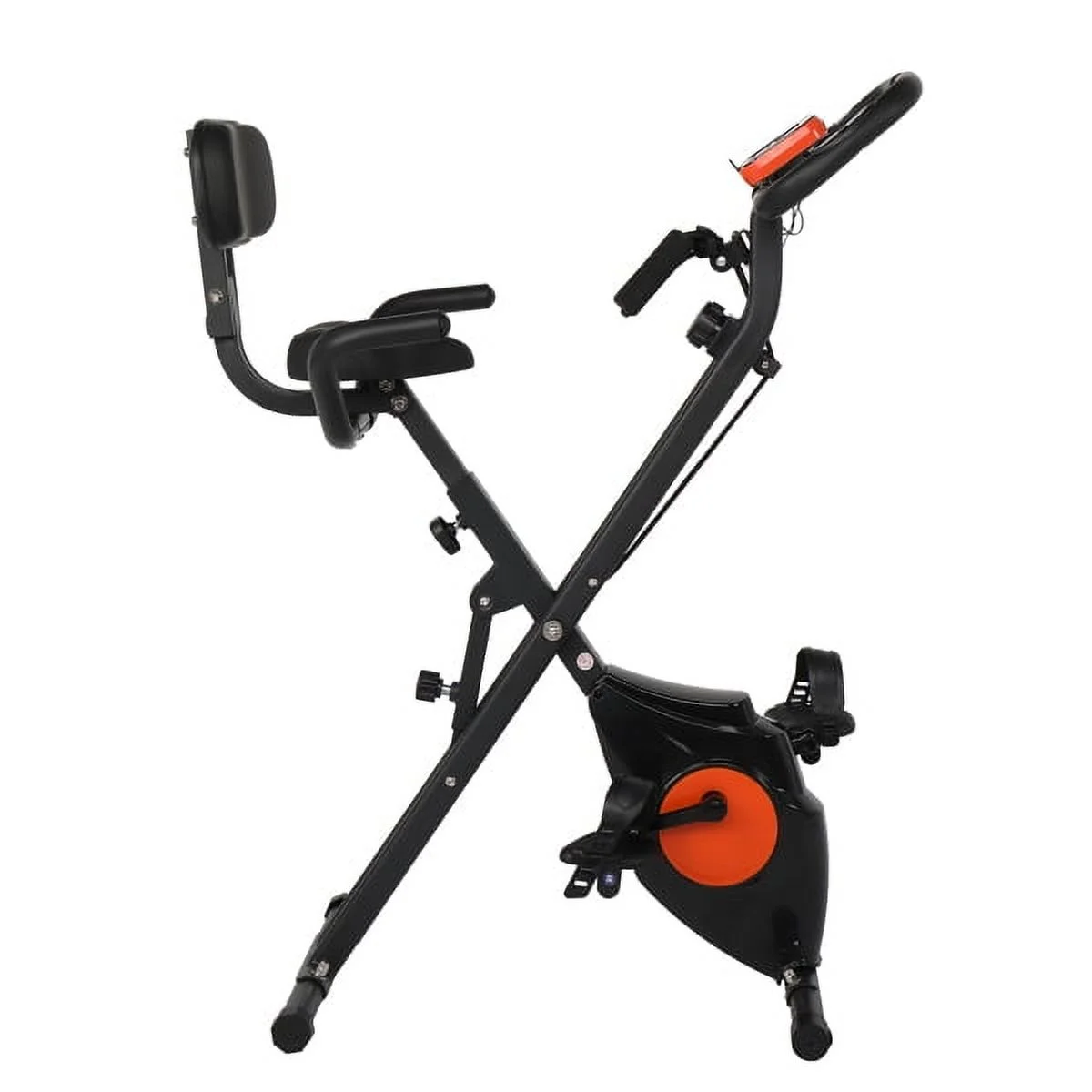 Fithood Home Folding Exercise Bike Black