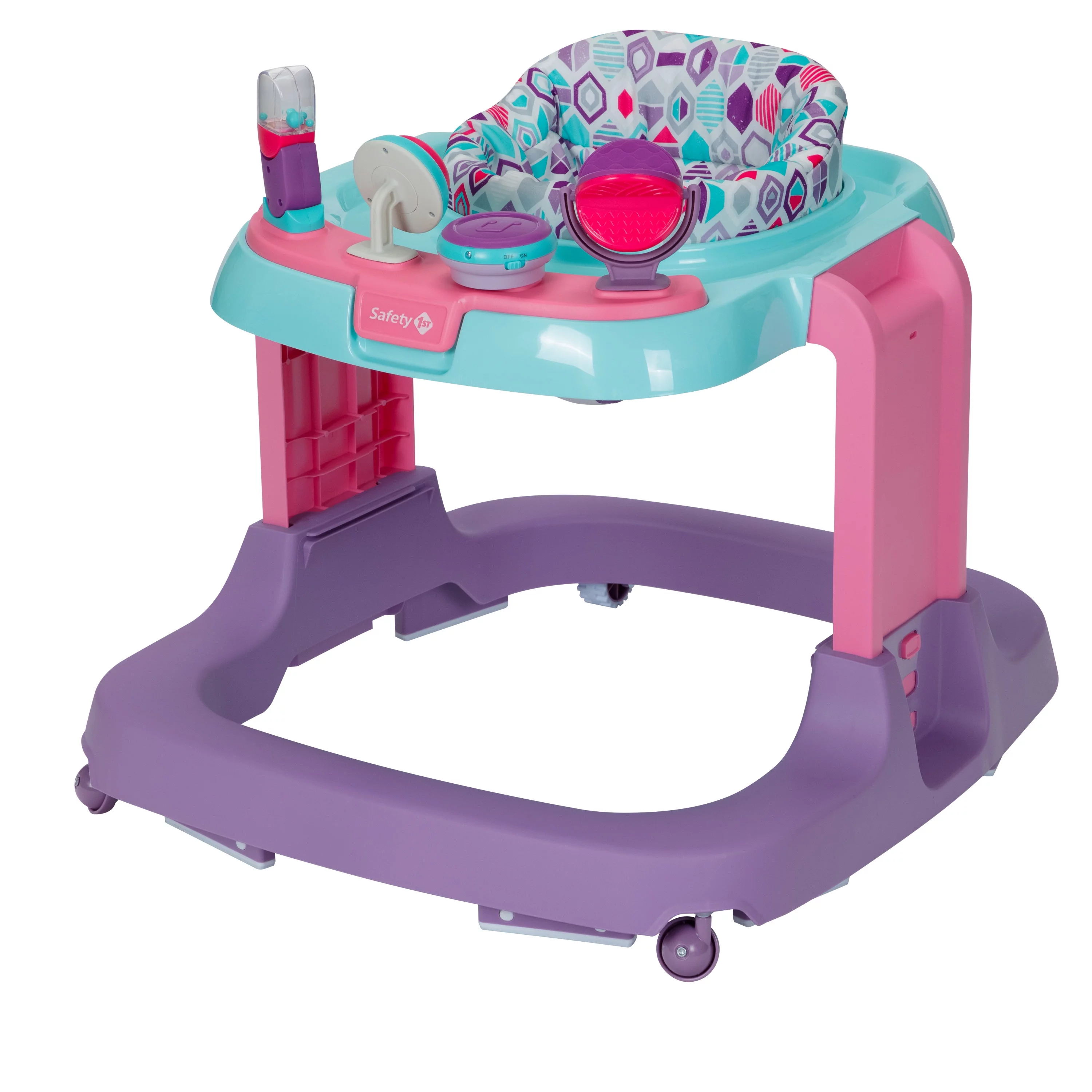 Safety 1 Ready, Set, Walk! DX Developmental Walker, Lavender Buzz