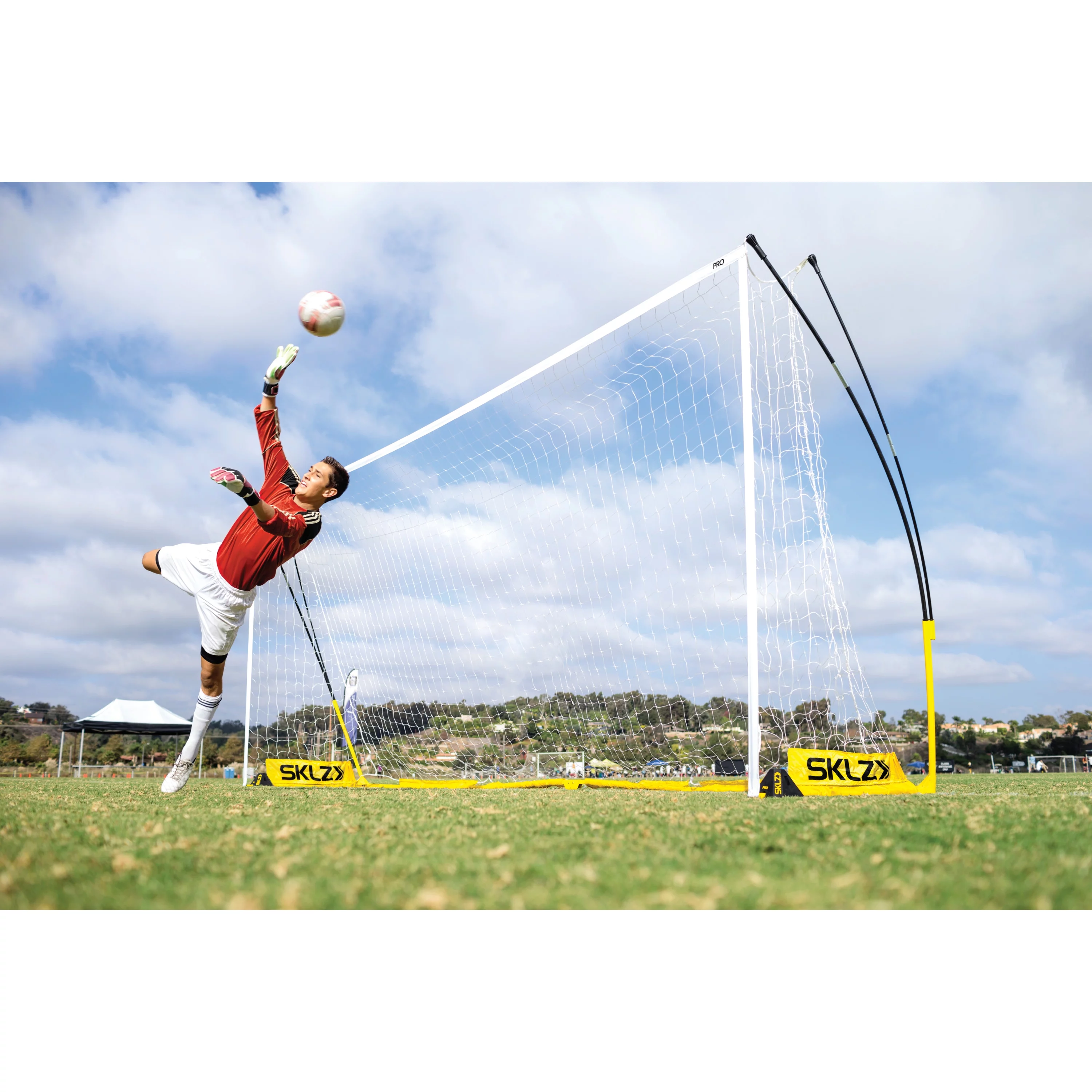 SKLZ Pro Training Soccer Goal for Individual or Group Practice