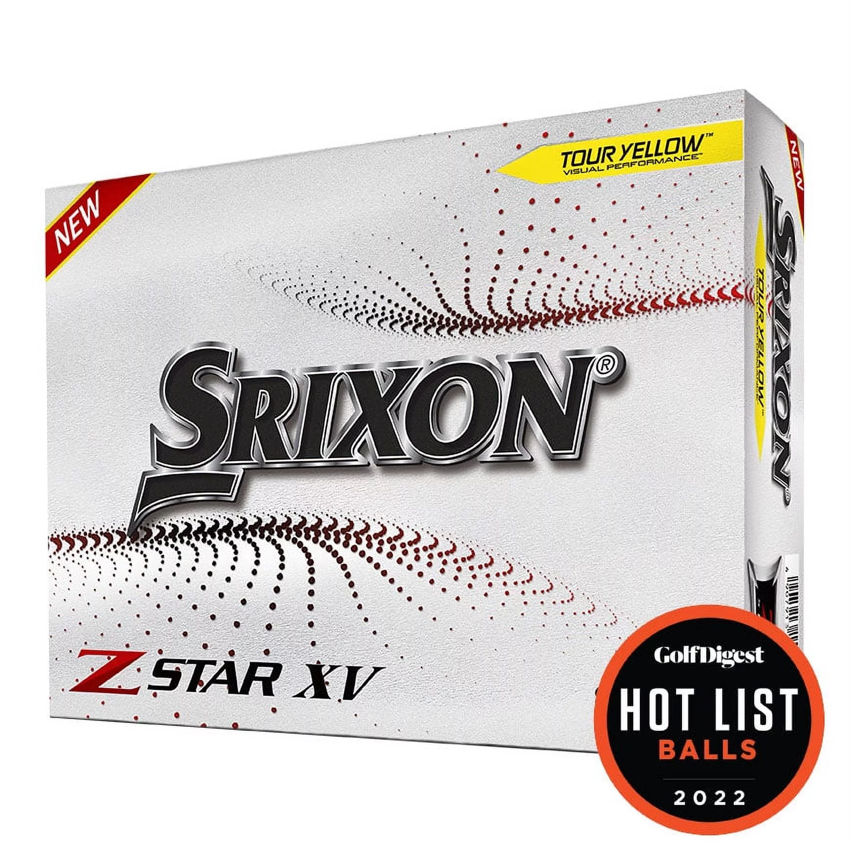 Srixon Z-Star XV White Golf Ball Dozen