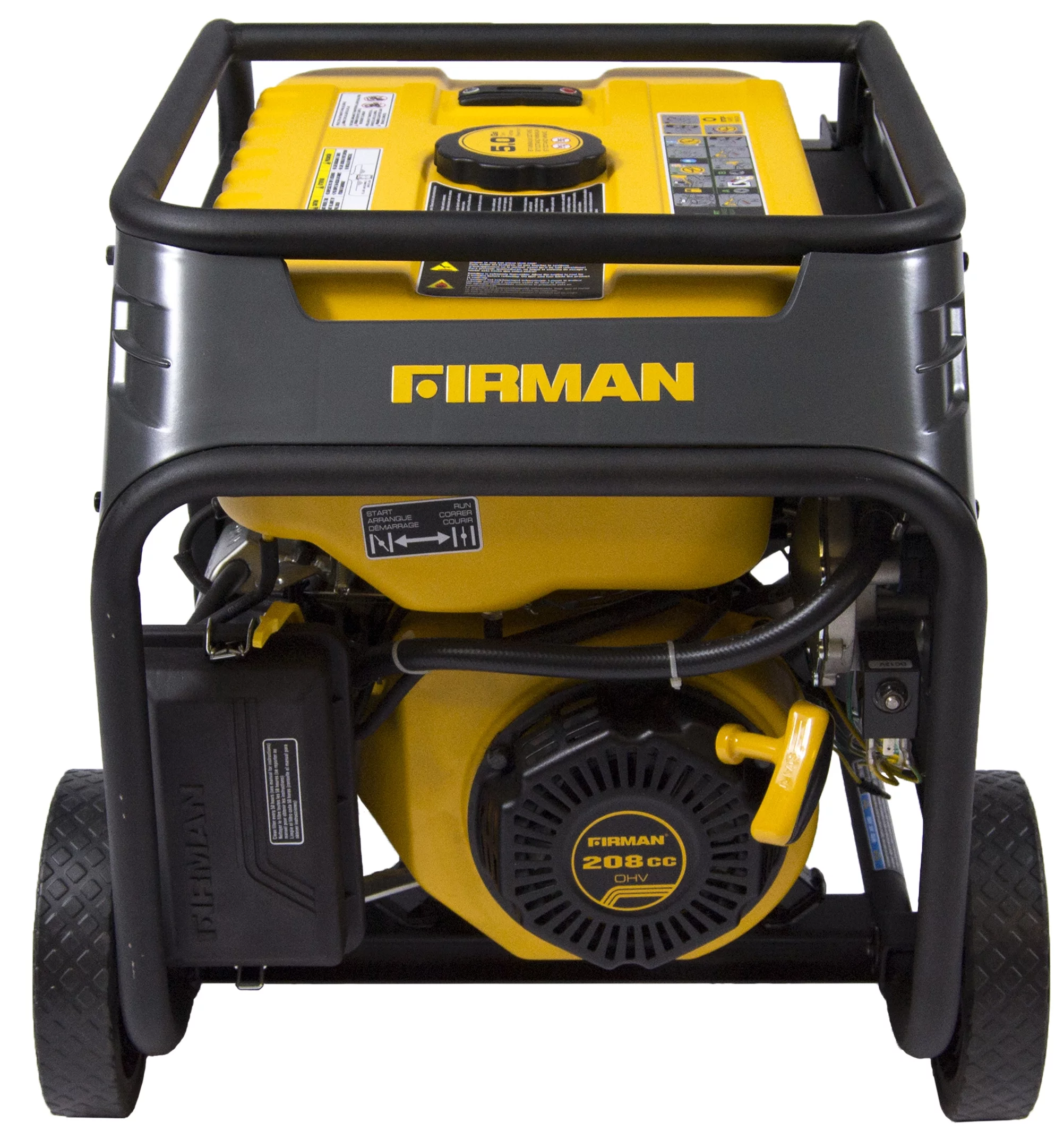 Firman H03652 4550/3650 Watt Dual Fuel Recoil Start Generator, cETL, CARB