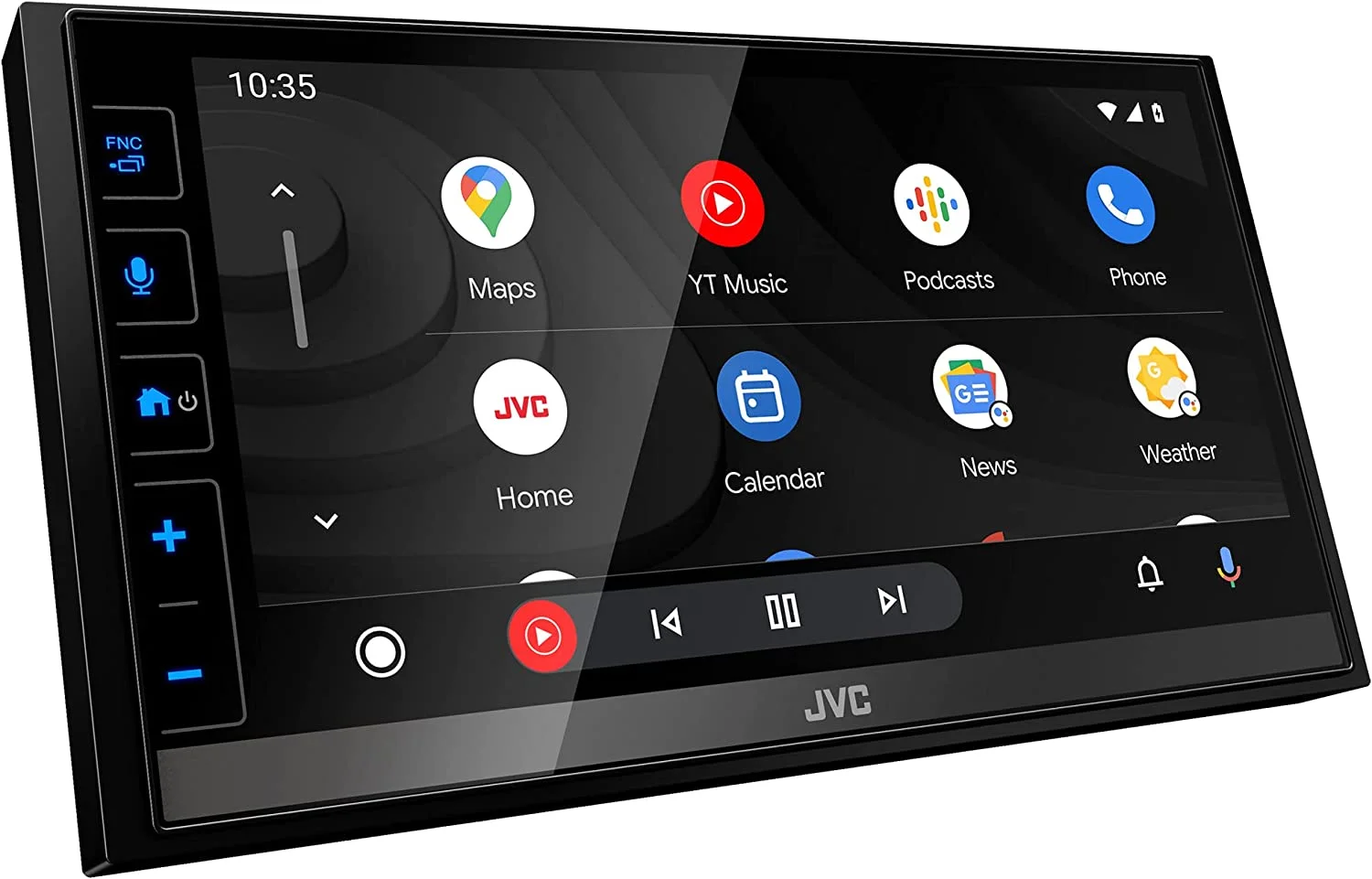 JVC KW-M788BH Digital Media Receiver featuring 6.8-inch Capacitive Touch Control Monitor (6.8″ WVGA)