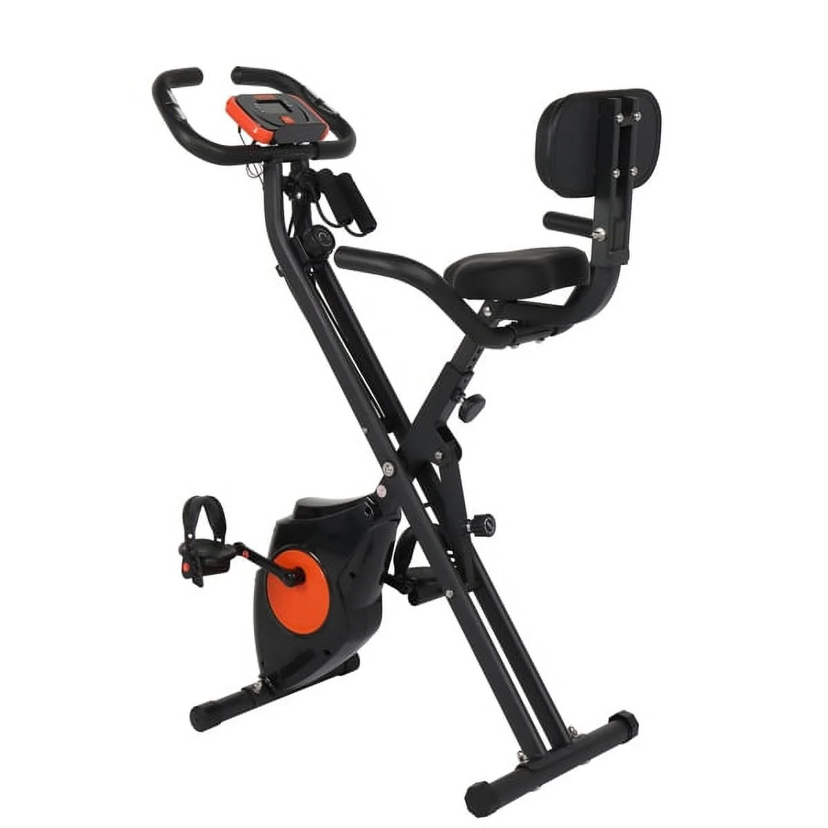 Fithood Home Folding Exercise Bike Black