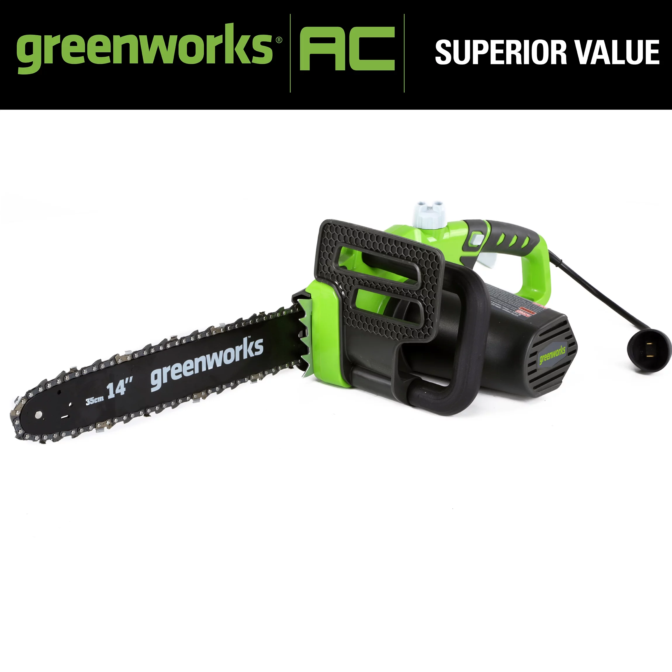 Greenworks 14″ Corded Electric 10.5 Amp Chainsaw 20222