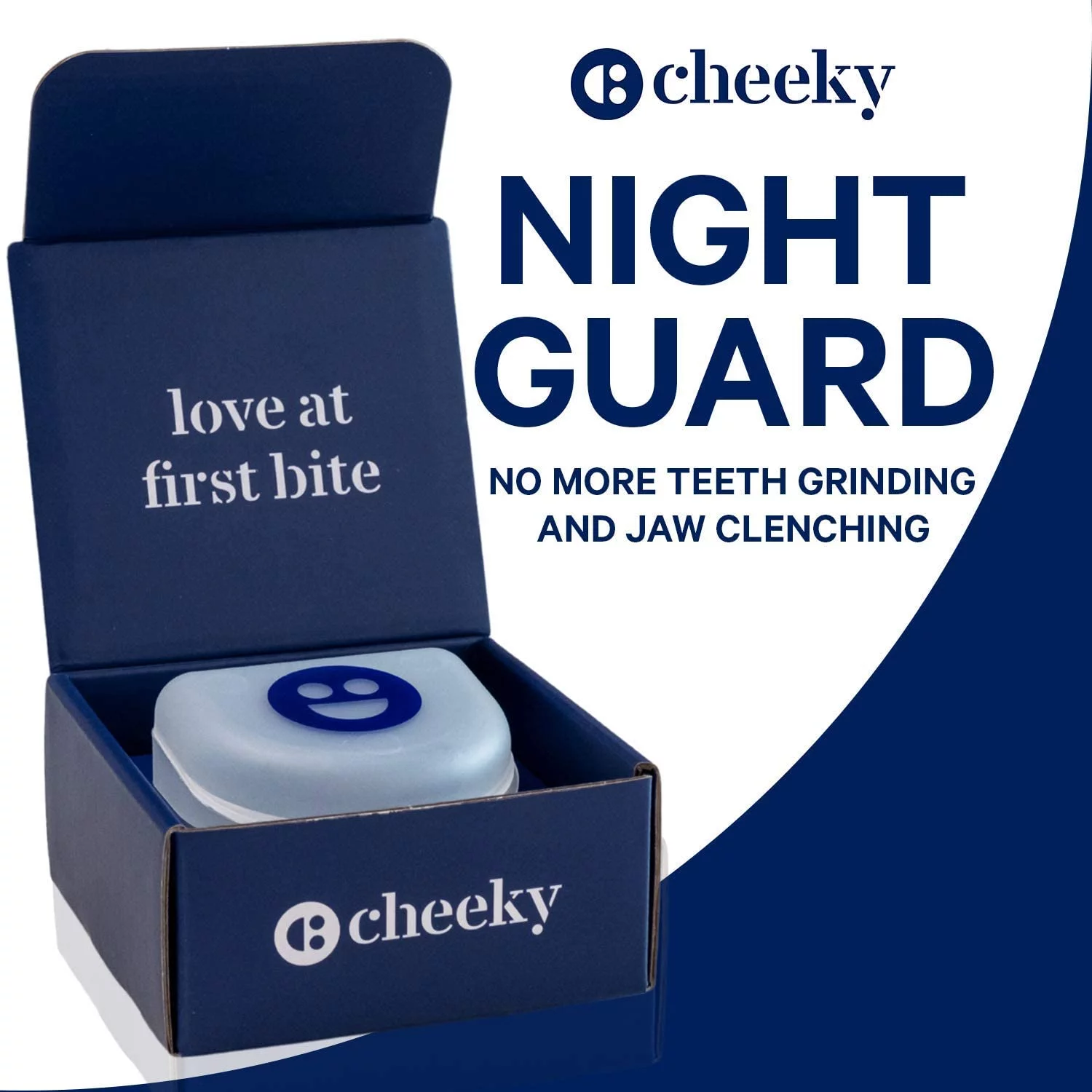 Cheeky at-Home Custom Night Guard Kit – Create The Best Fitting Dental Grade Mouth Guards for Grinding Teeth (Bruxism) & TMJ Relief Night Guard