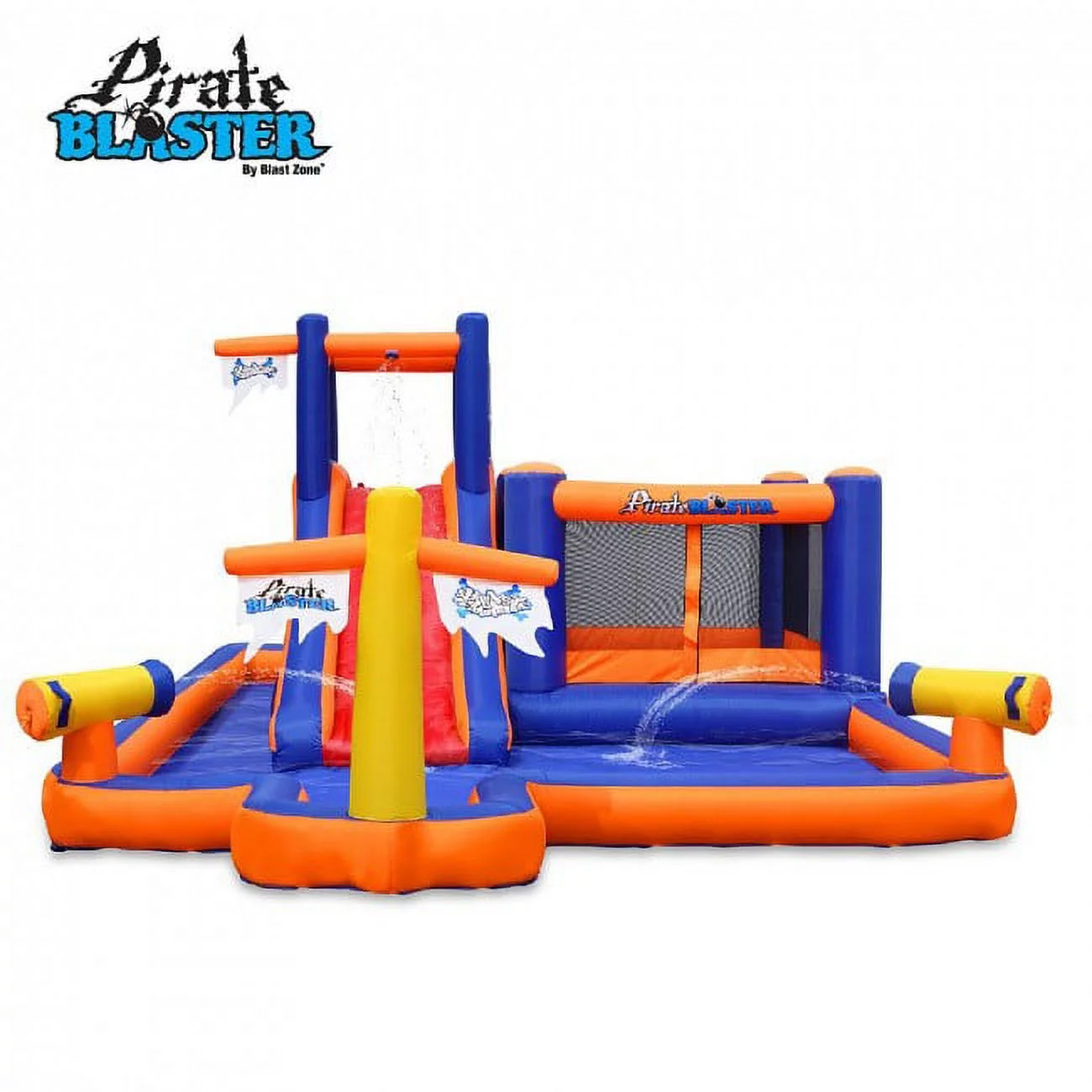 Blast Zone Pirate Blaster 23.5′ Inflatable Water Slide