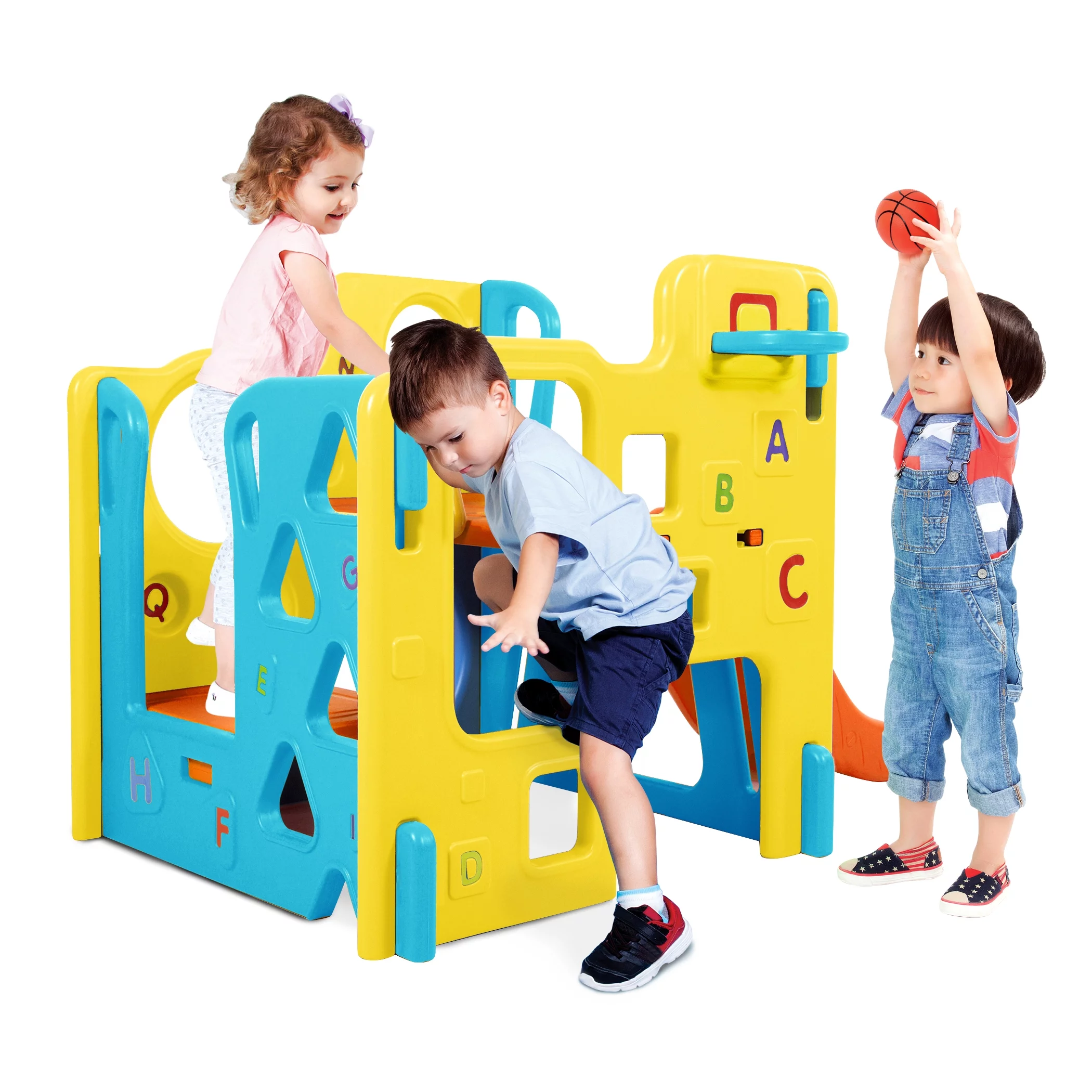 Grow’n up Climb & Slide  Play Gym Outdoor/Indoor Use Ages 1.5 Years to 4 Years