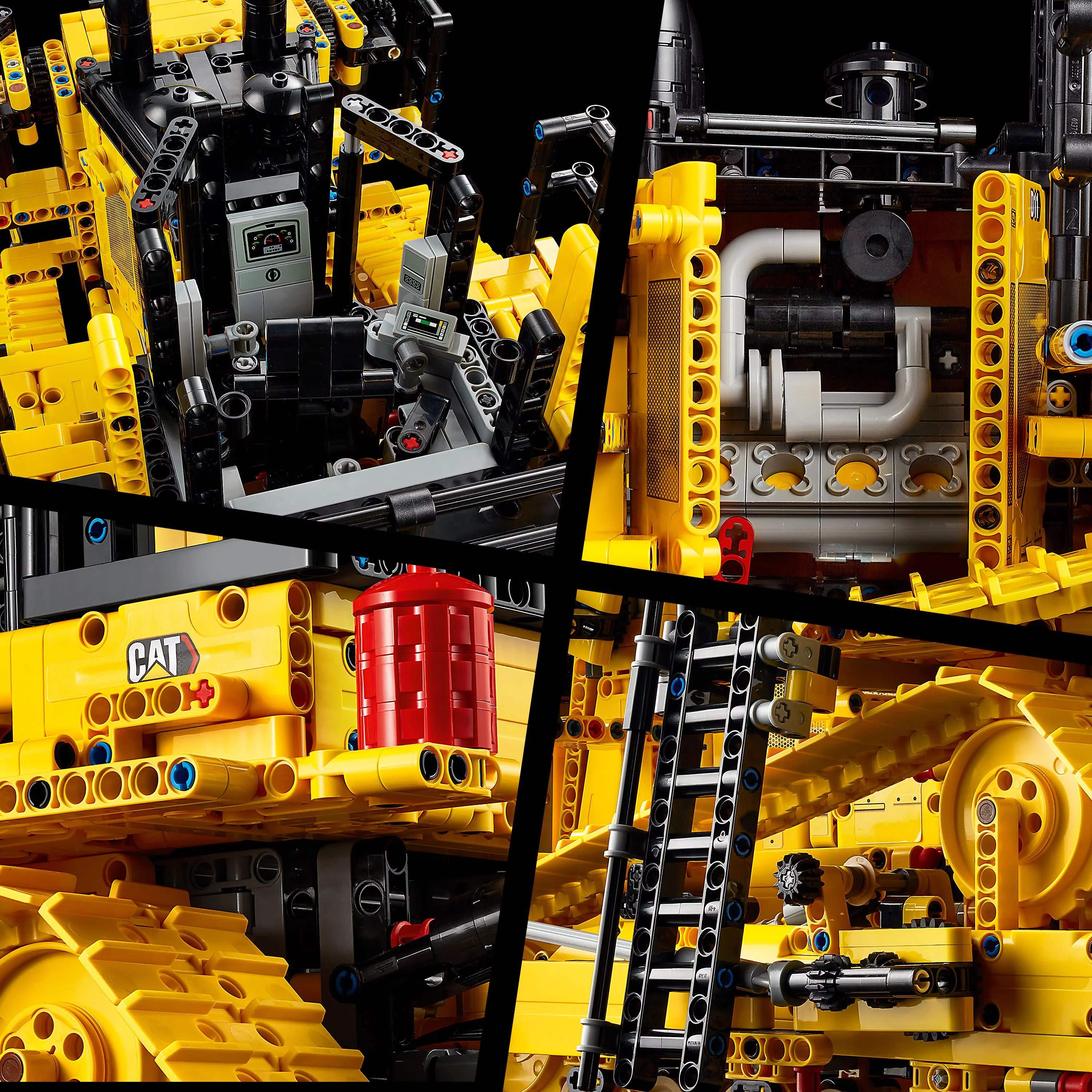 LEGO Technic App-Controlled Cat D11 Bulldozer 42131; A True-to-Life Replica of an Iconic Construction Machine (3,854 Pieces)