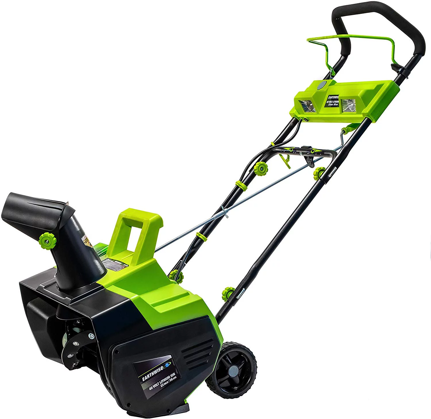 Earthwise SN74022 22-Inch 40-Volt Cordless Snow Thrower, (4.0Ah Battery & Charger Included)