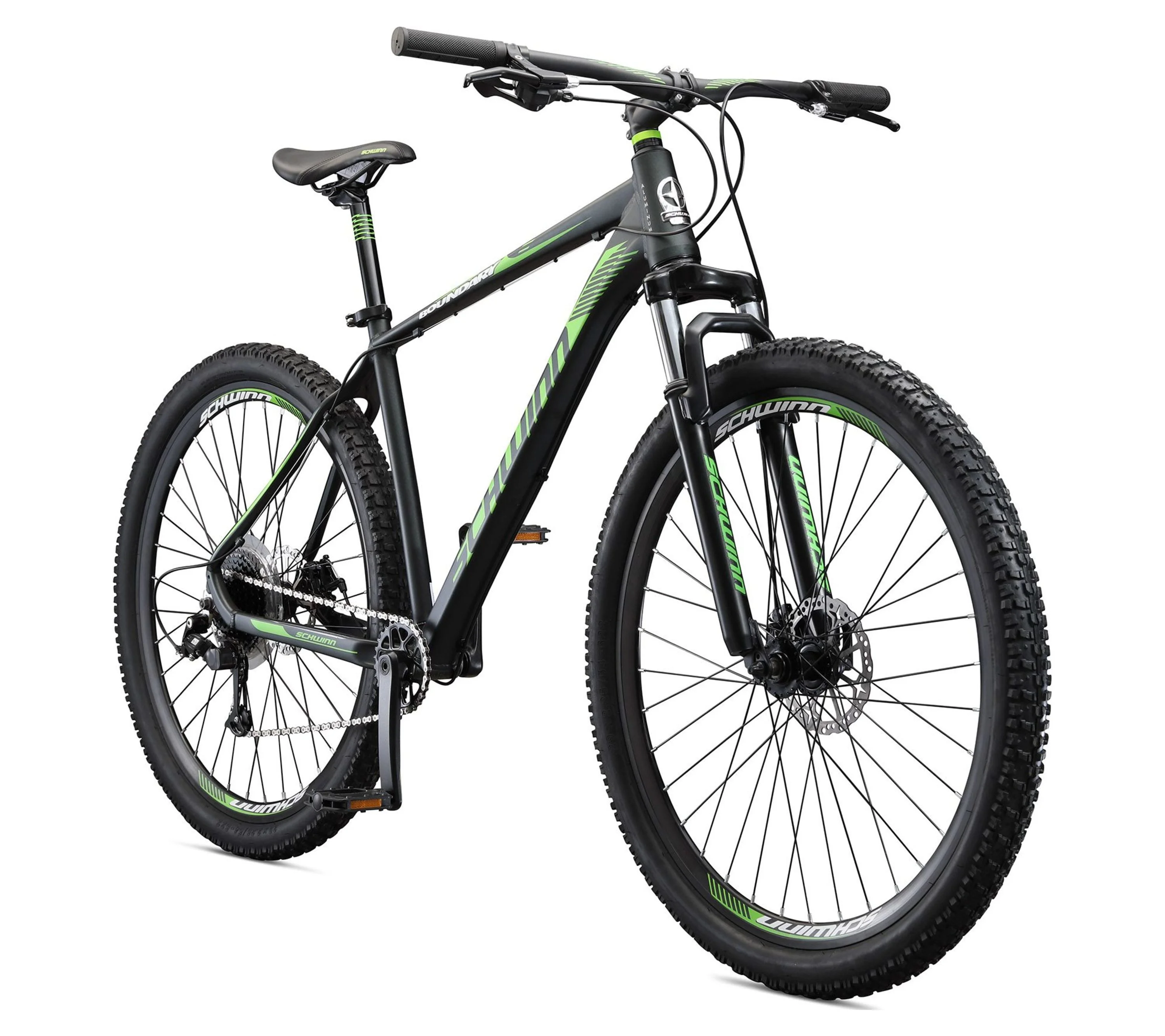 Schwinn 29-in. Boundary Mens Mountain Bike, Black and Green