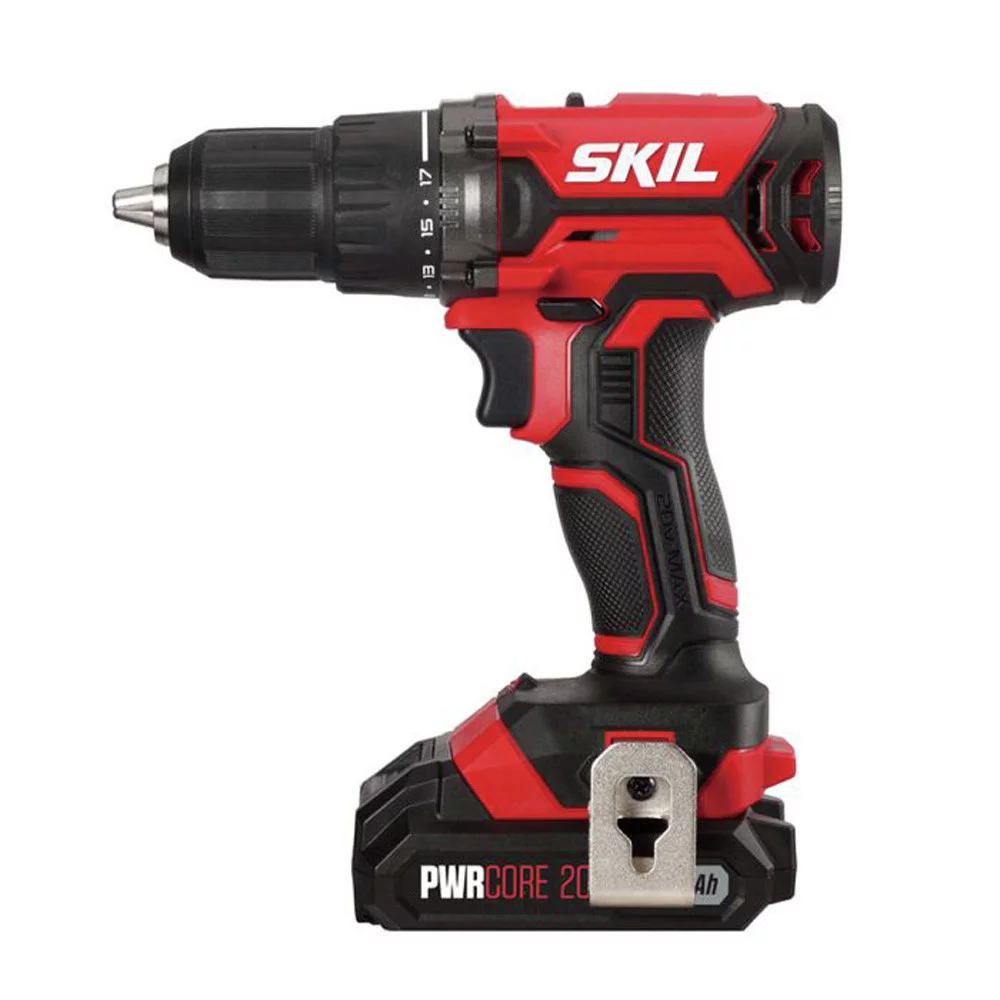 SKIL DL527502 20V 1/2” Drill Driver Kit with 2.0 Ah Lithium Battery & Charger