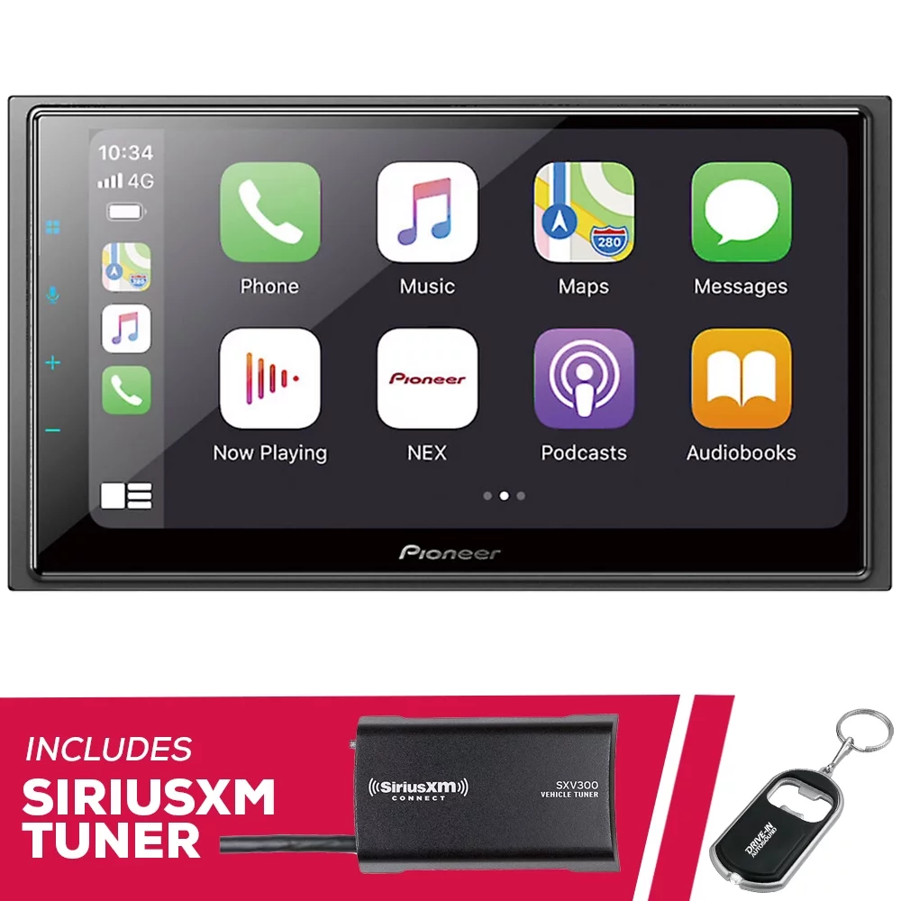 New Pioneer DMH-W4660NEX 6.8″ Multimedia Receiver w/ Bluetooth & SiriusXM Tuner