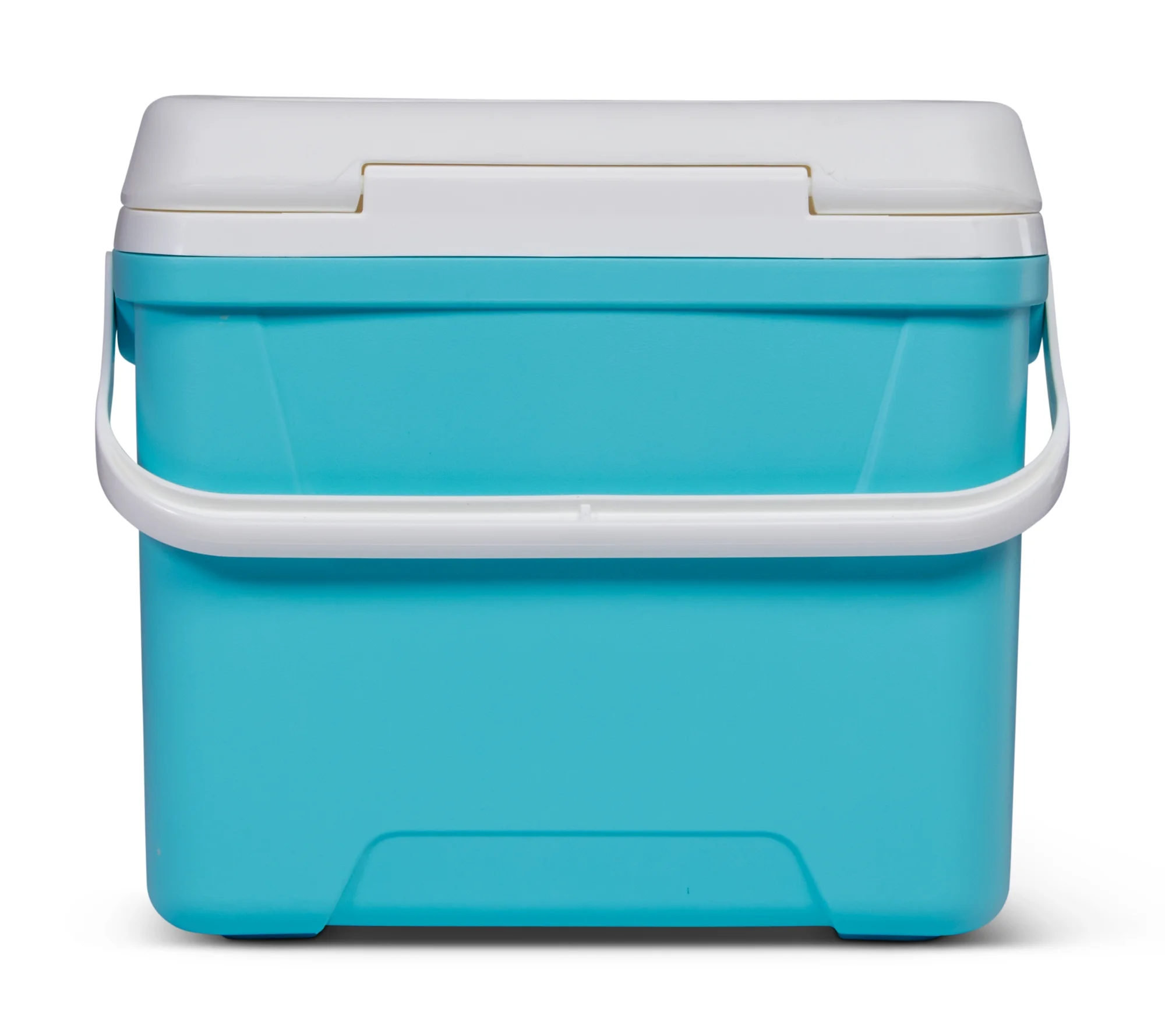 Igloo 28 QT. Laguna Hard-Sided Ice Chest Cooler, Aqua Blue and White