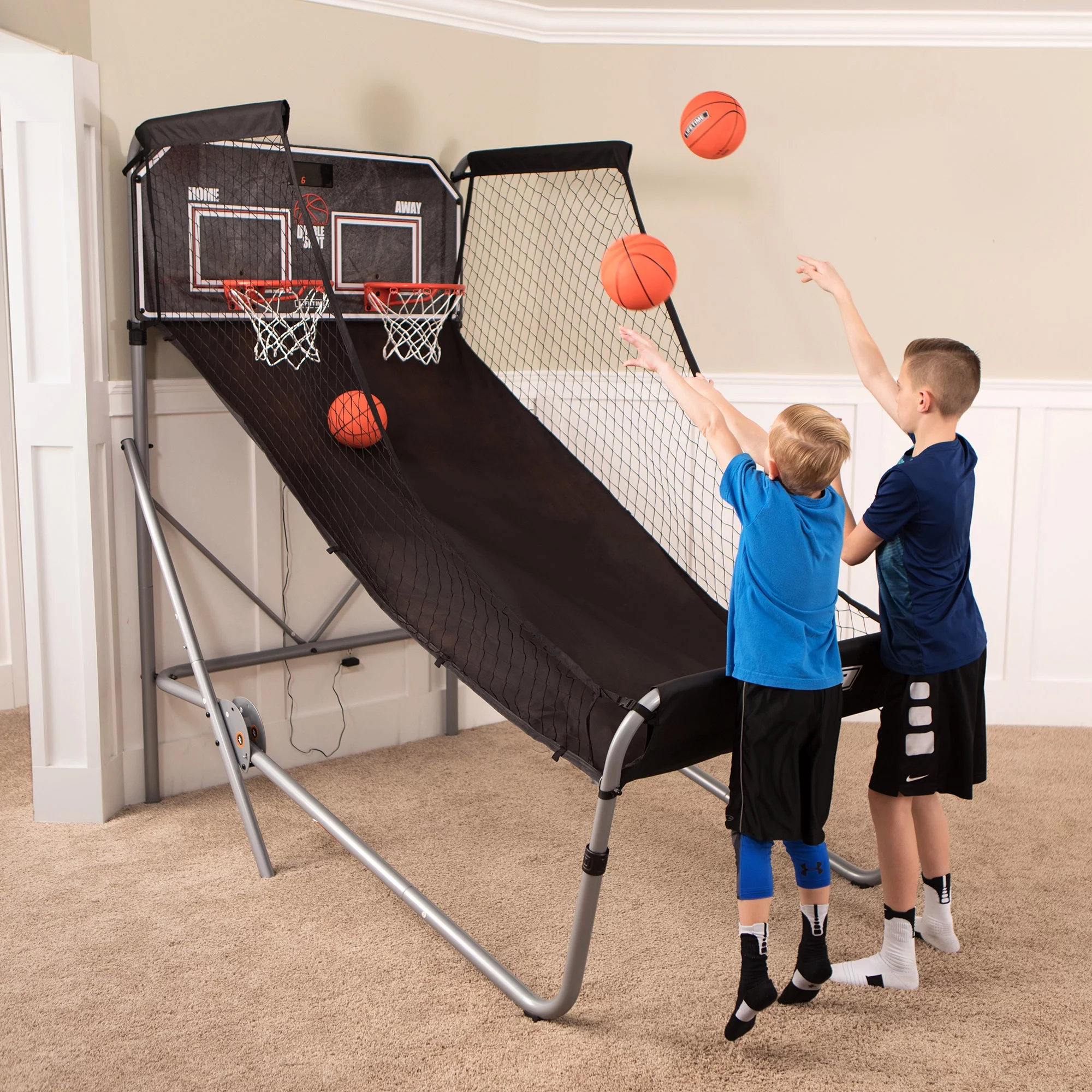 Lifetime Double Shot Deluxe Basketball Arcade Game – New and Improved (90648)