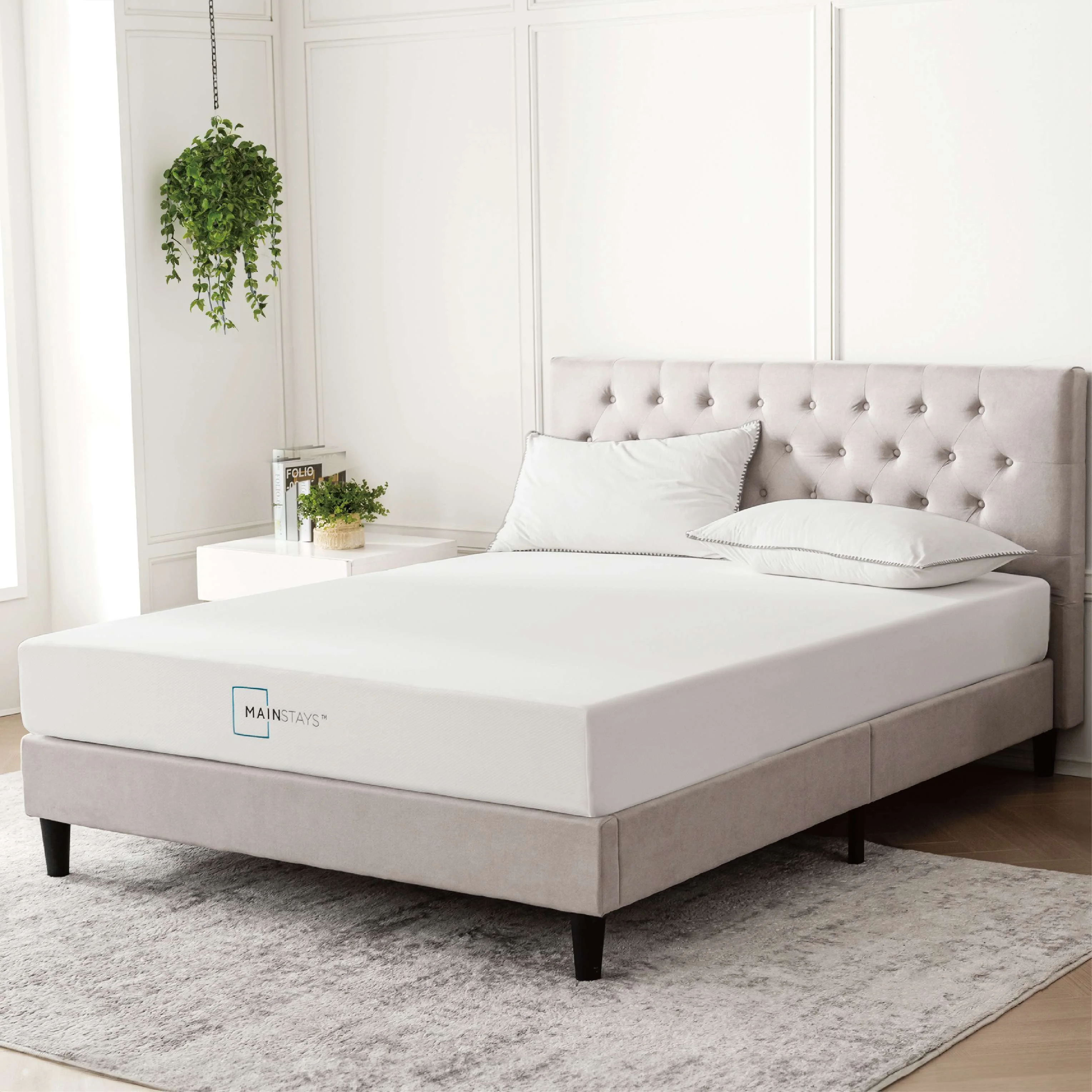 Mainstays 6?? Green Tea Infused Memory Foam Mattress, Twin