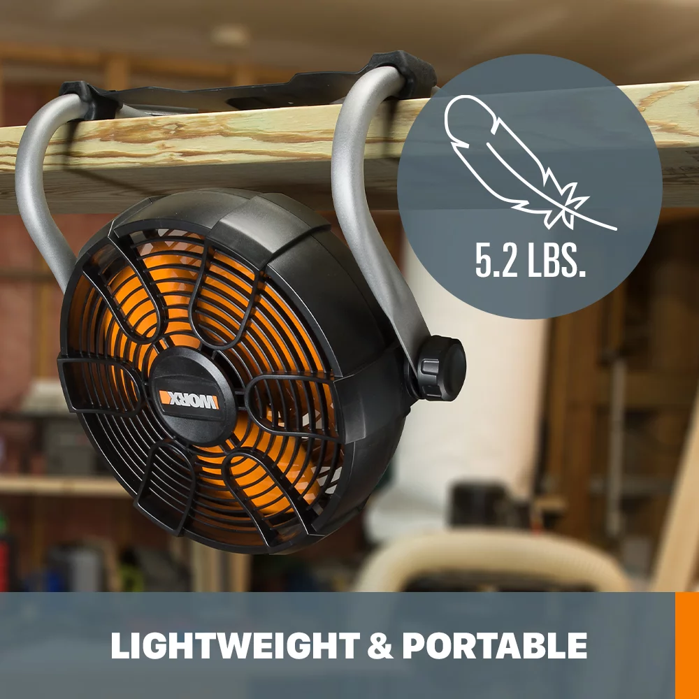 Worx Nitro WX095L.9 20V Power Share Cordless Work Fan (Tool Only)