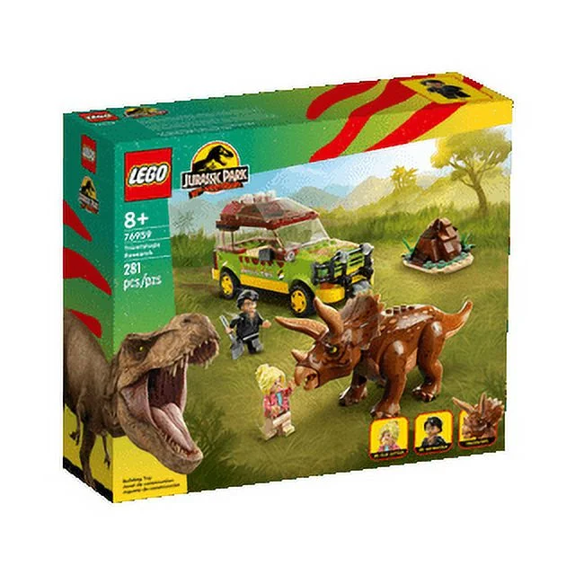 Lego Jurassic Park Triceratops Search 76959