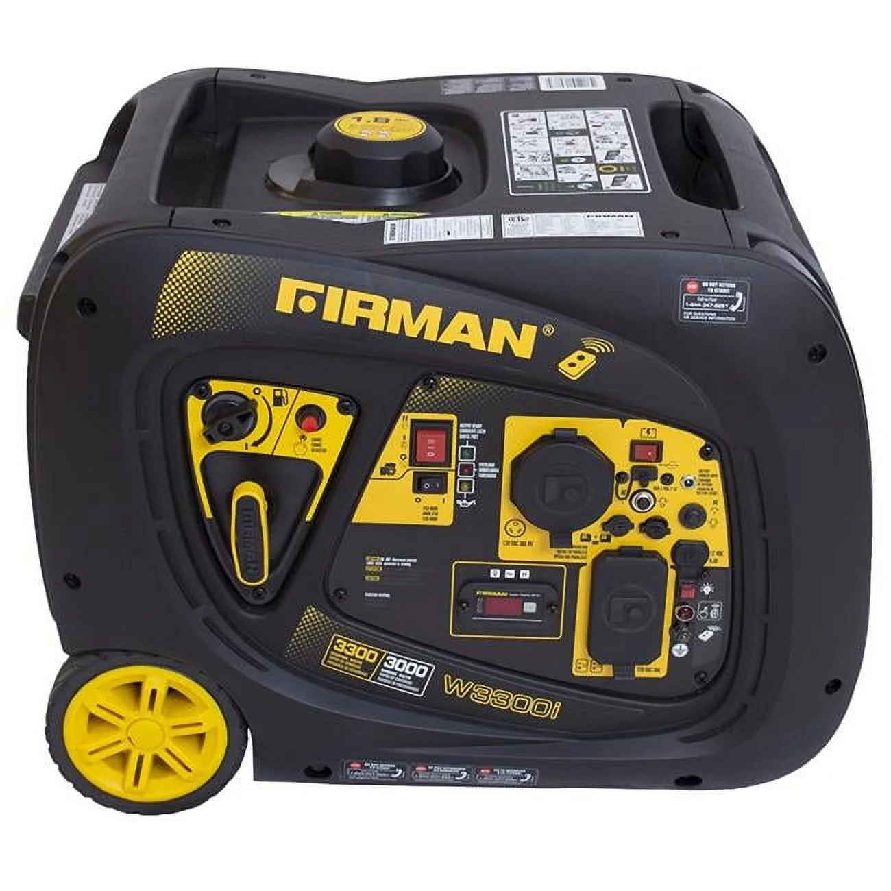 Firman Generators 3300-3000W Remote Start Gas Powered Extended Run Time Inverter Generator