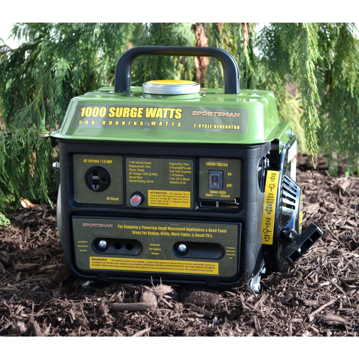 Sportsmans Series 1000-Watt 2-Cycle Generator