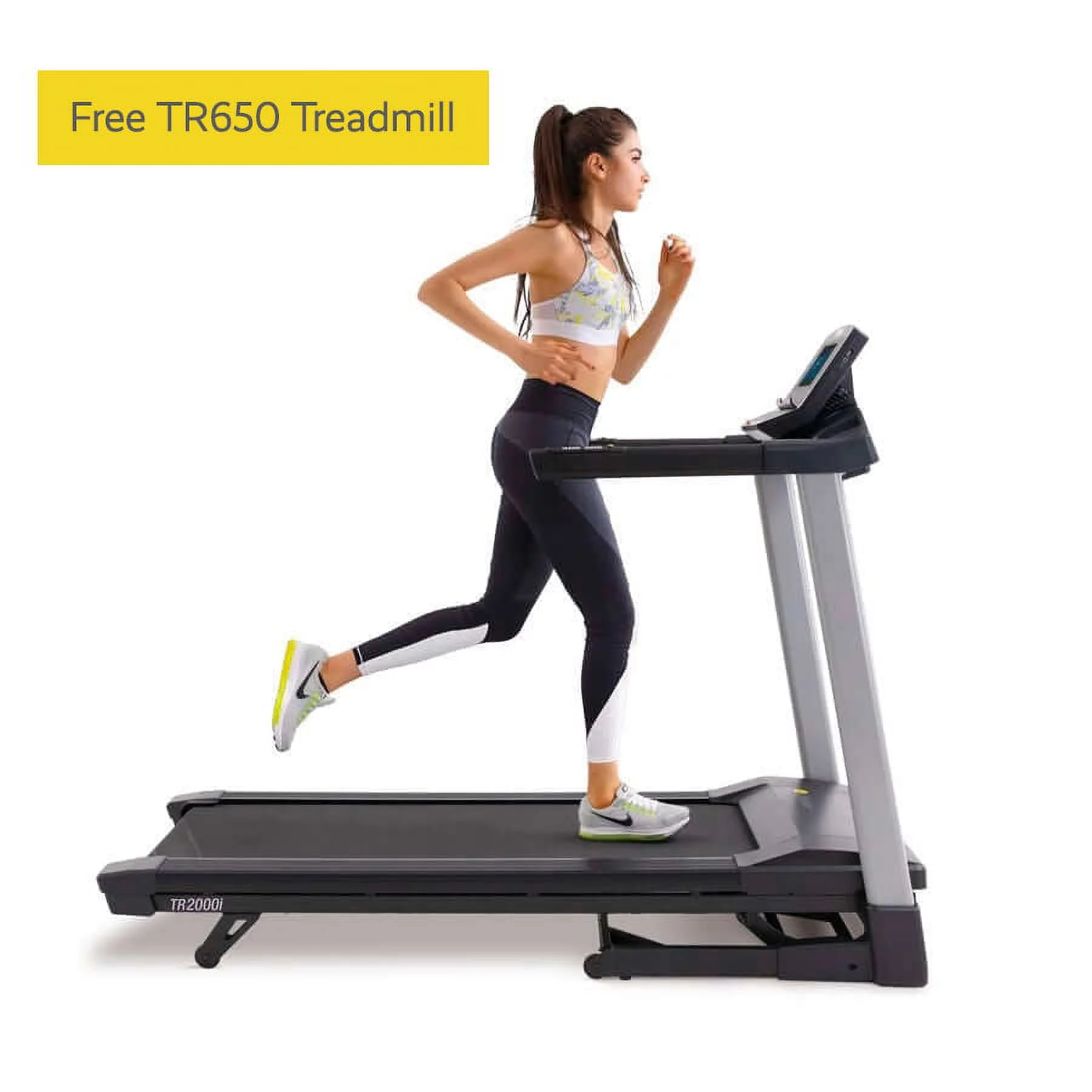 LifeSpan Fitness EZfold Quick Draw Touch Screen Cardio Workout Treadmill