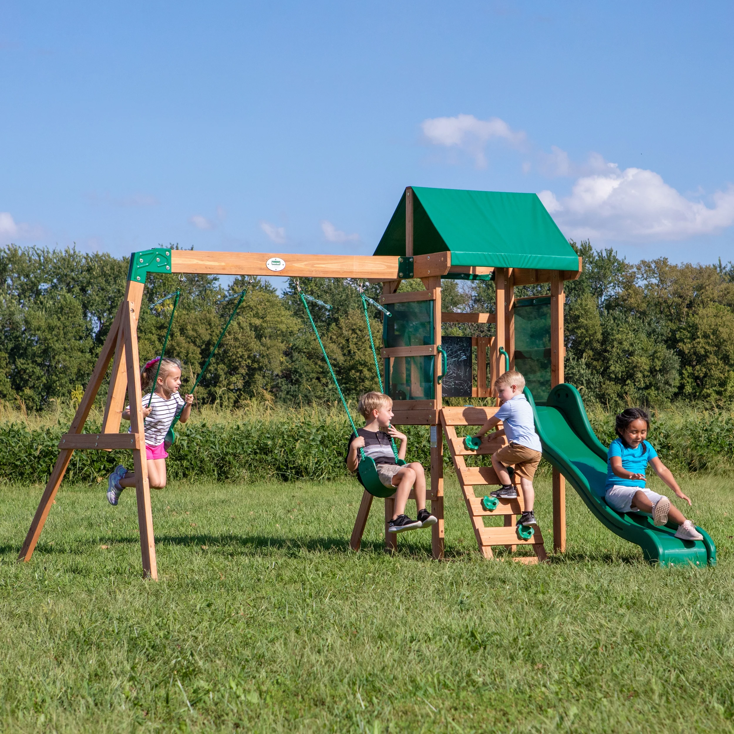 Backyard Discovery Buckley Hill Swing Set