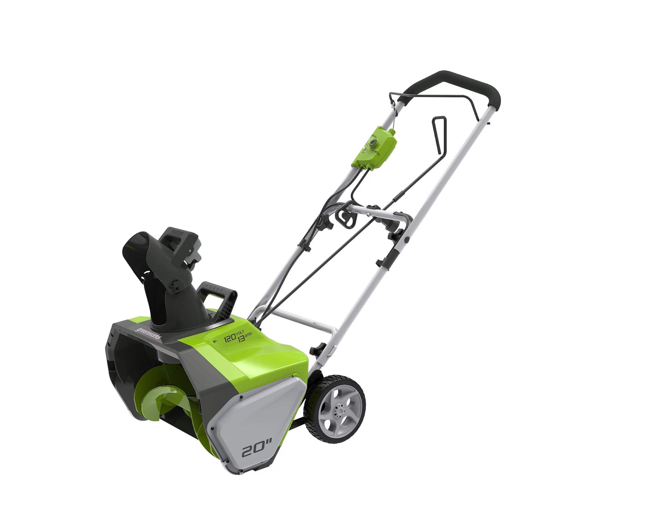 Greenworks 13 Amp 20 in. Corded Electric Snow Thrower, 2600502