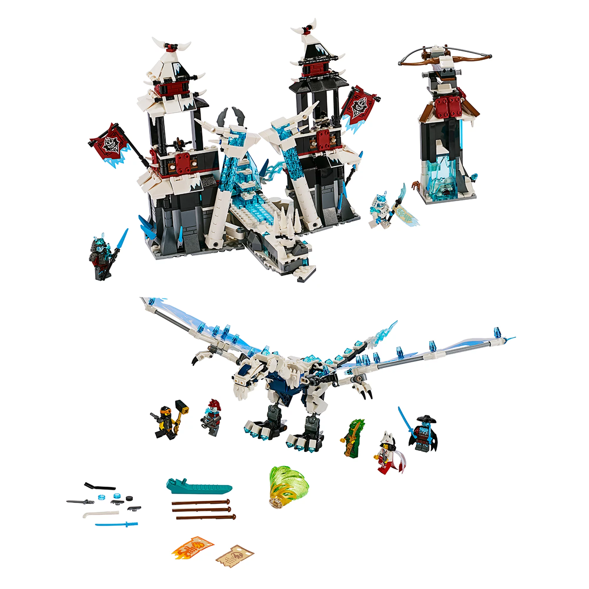 LEGO 70678 NINJAGO Castle of the Forsaken Emperors Building Kit (1,218 Pieces)