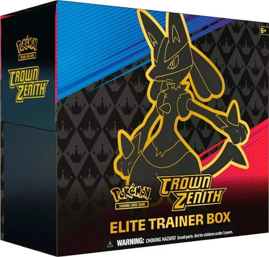 Pok??mon Trading Cards: SAS12.5 Crown Zenith Elite Trainer Box