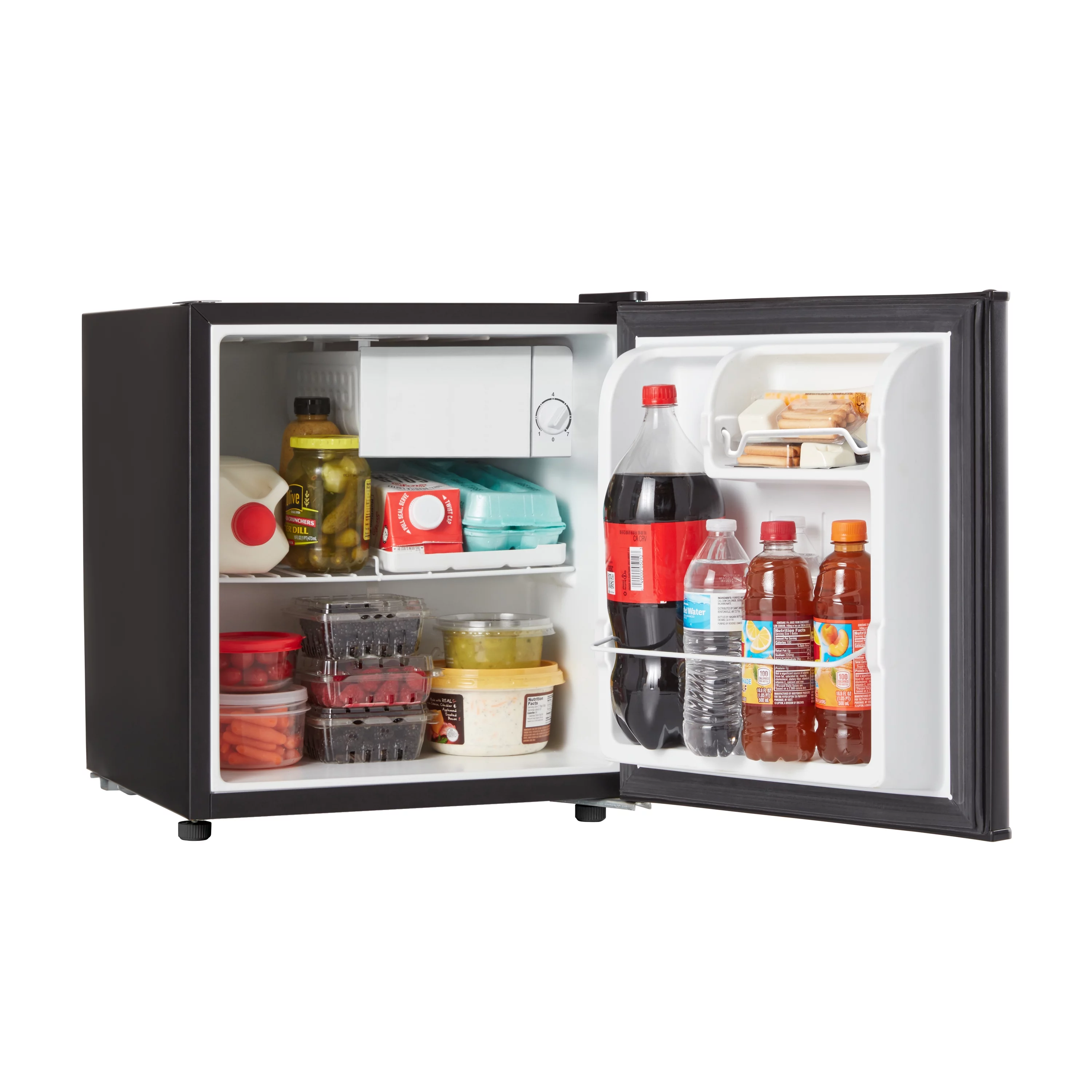 Galanz 1.7 Cu ft Single Door Mini Fridge GL17BK, Black, New