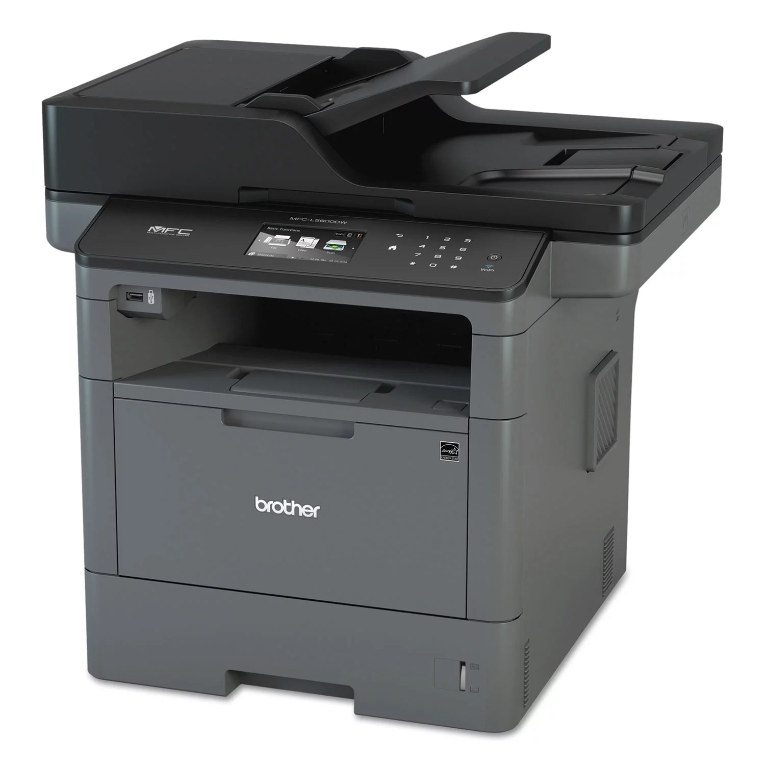 Brother Monochrome Laser Multifunction All-in-One Printer MFC-L5800DW