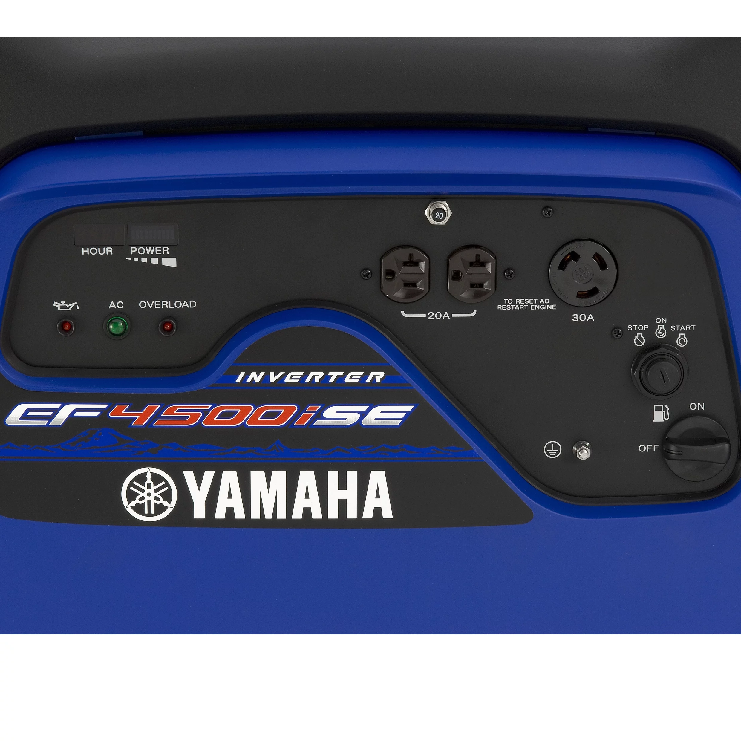 Yamaha-Motor YAMEF4500ISE 4500 watt Gasoline Electric Start Inverter Generator