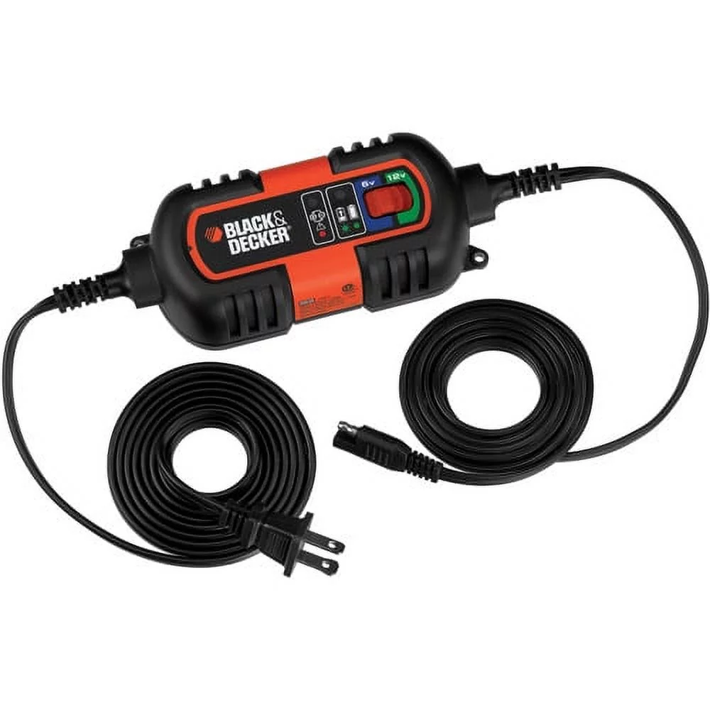 BLACK+DECKER 6V and 12V Battery Charger/Maintainer (BM3B)