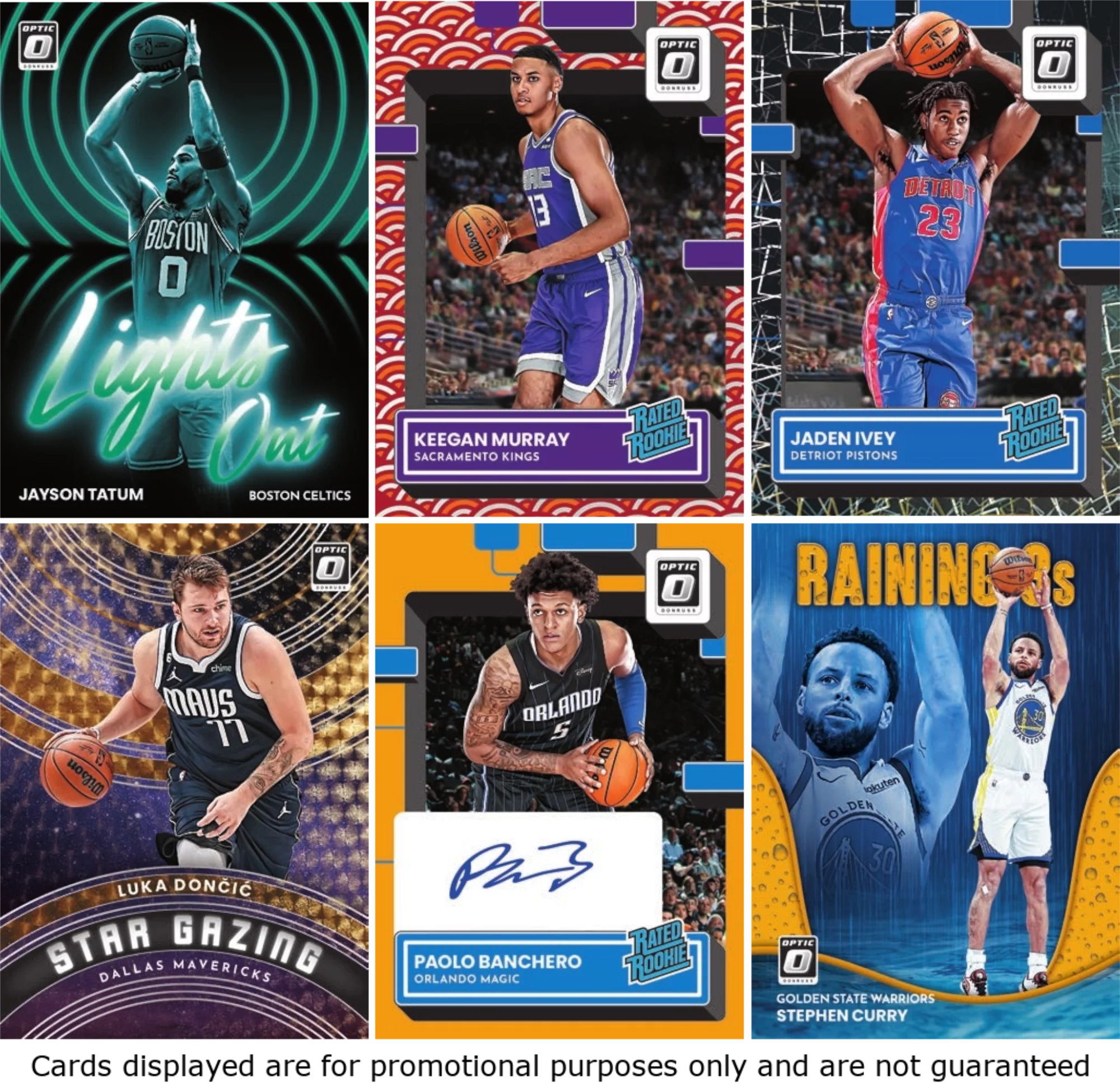 2022-23 Panini Donruss Optic NBA Basketball Trading Cards Mega Box